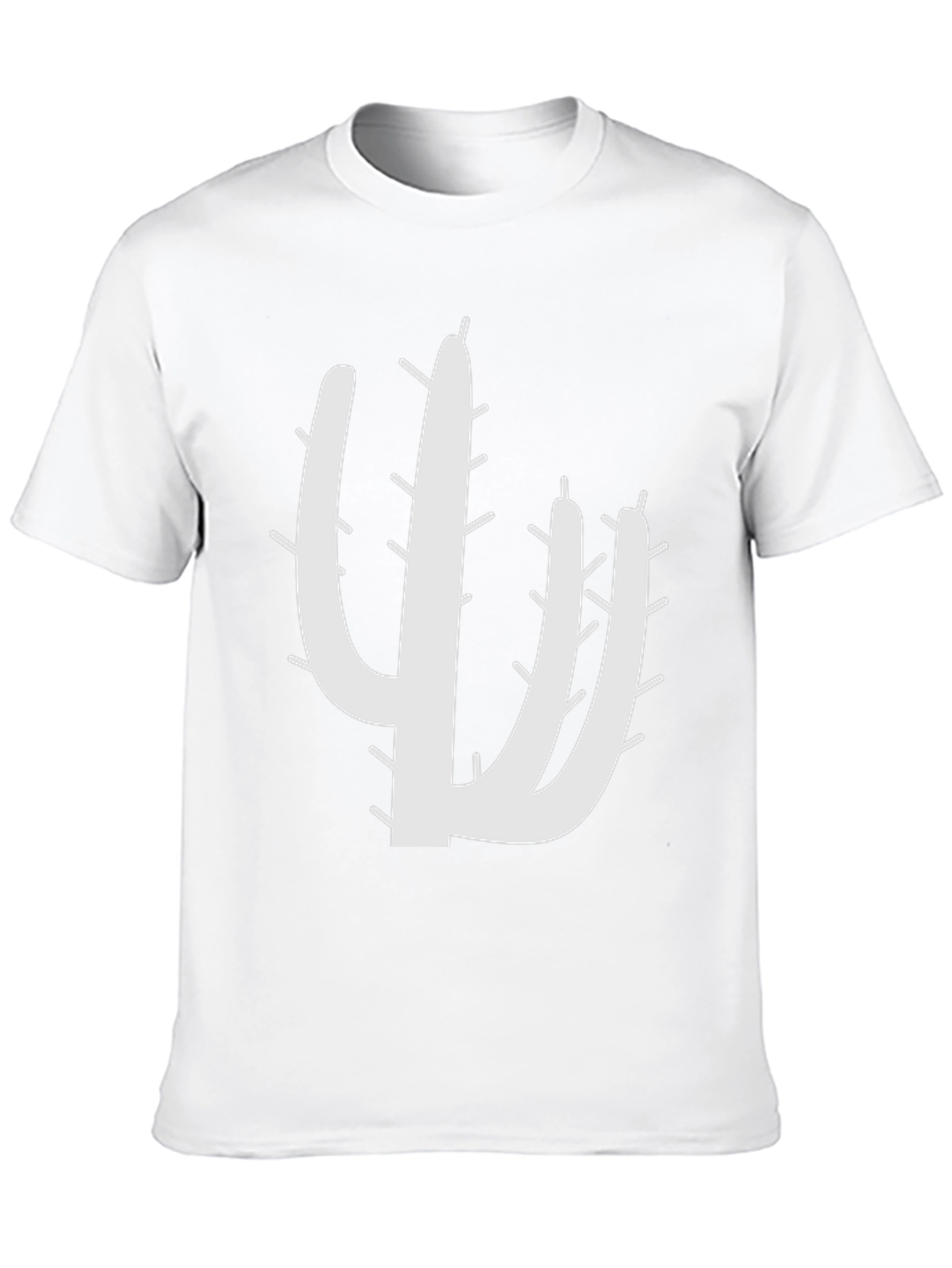 Cactus Graphic Black T-Shirt