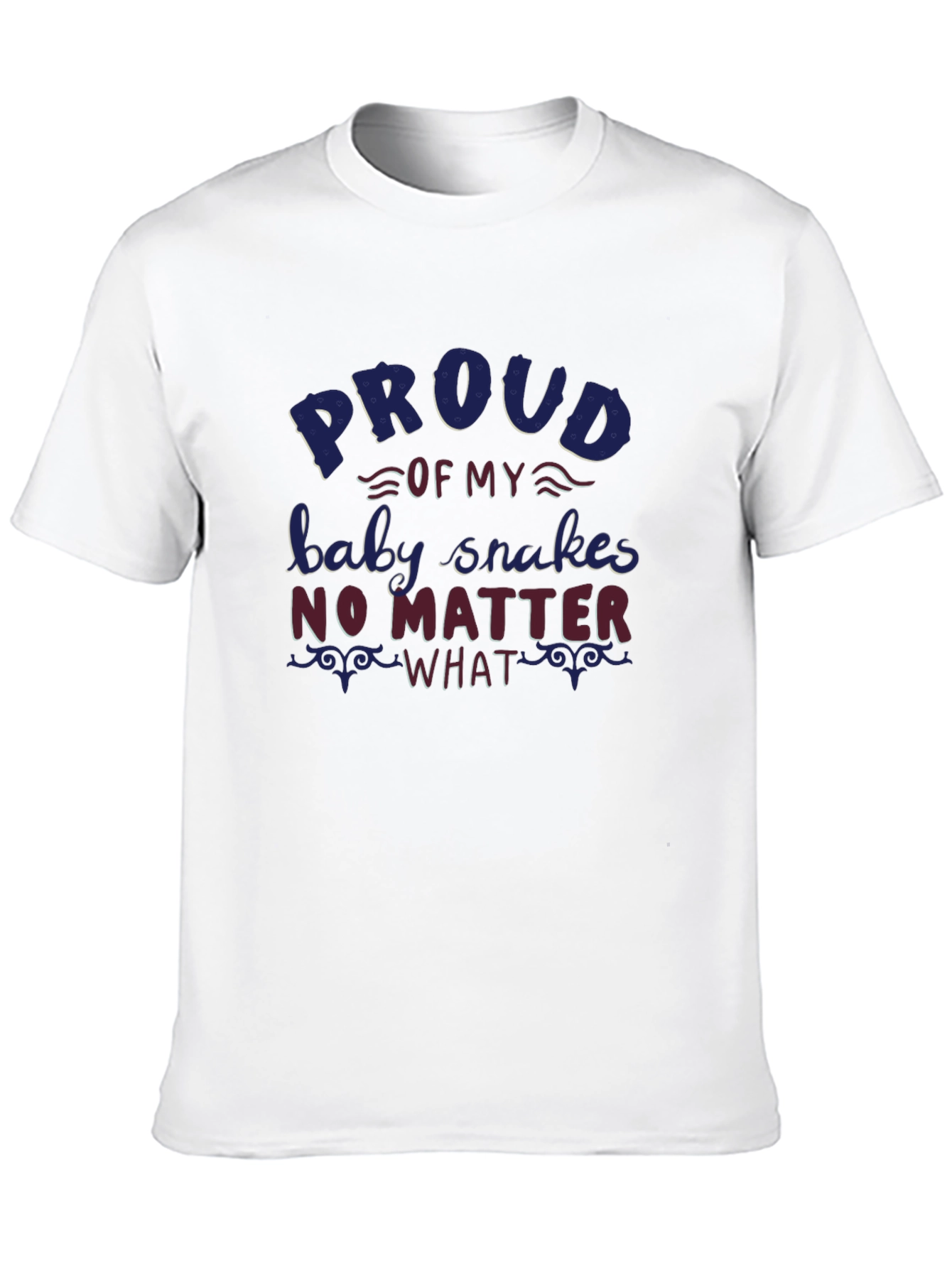Proud Baby Snakes Graphic Tee - Black