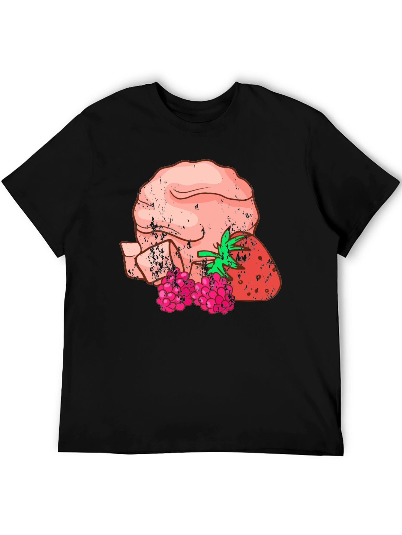 Strawberry Raspberry Head T-Shirt