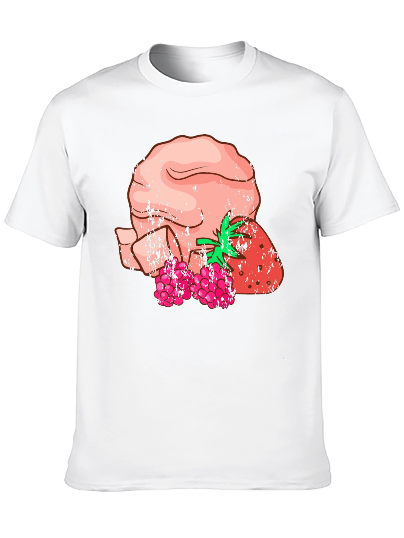 Strawberry Raspberry Head T-Shirt