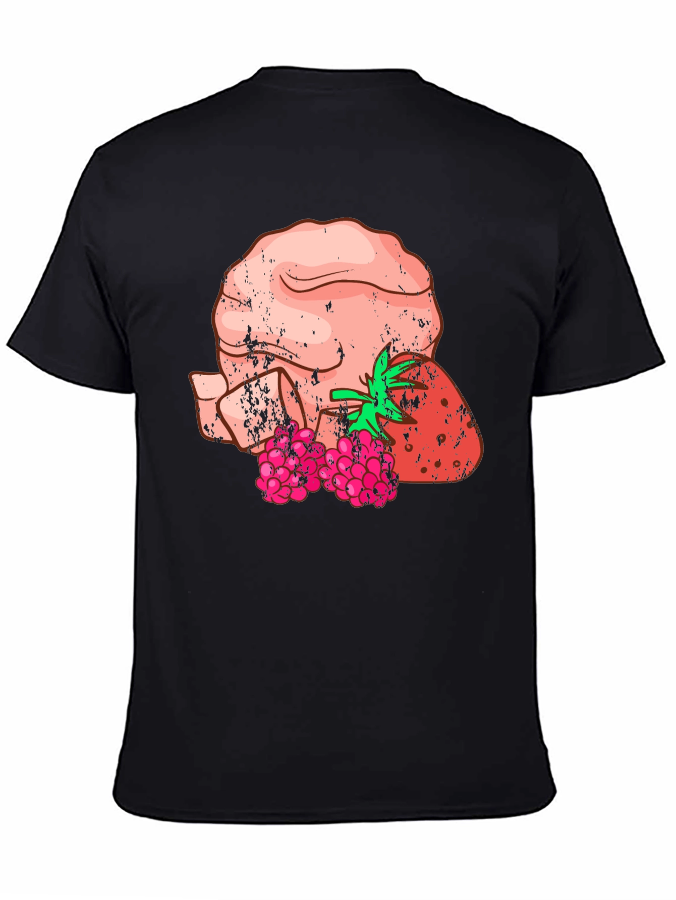 Strawberry Raspberry Head T-Shirt