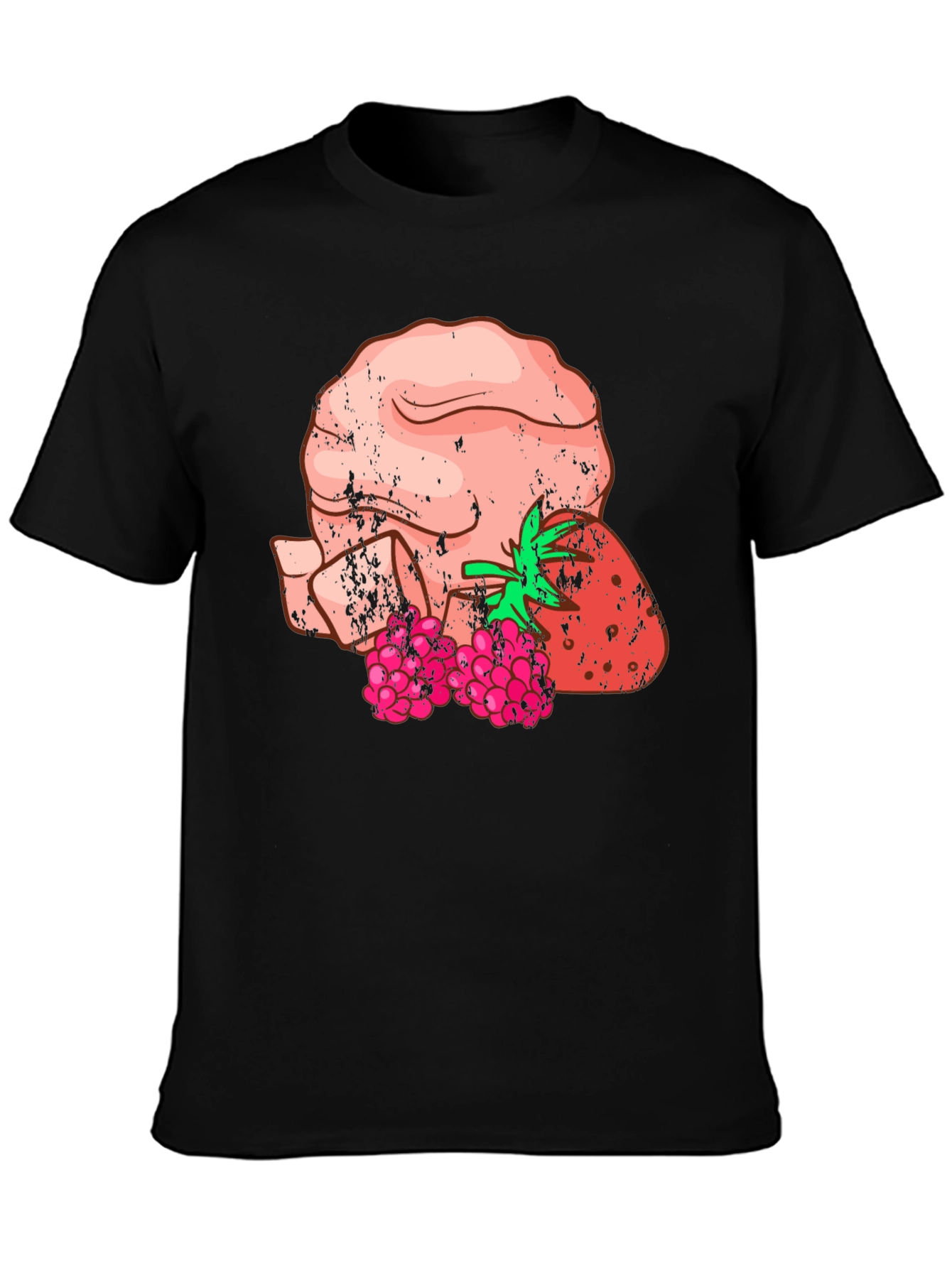 Strawberry Raspberry Head T-Shirt