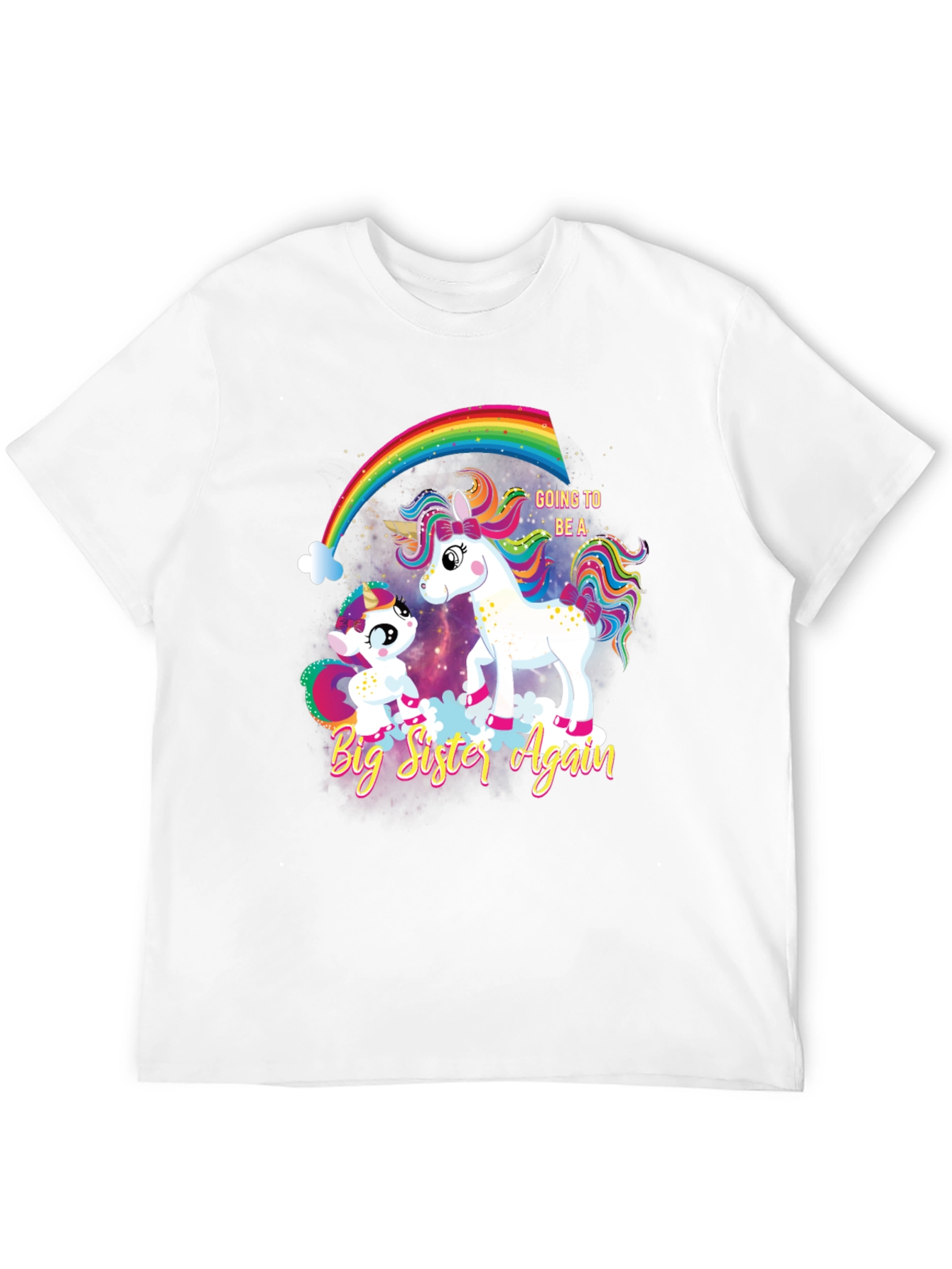 Big Sister Again Unicorn T-Shirt