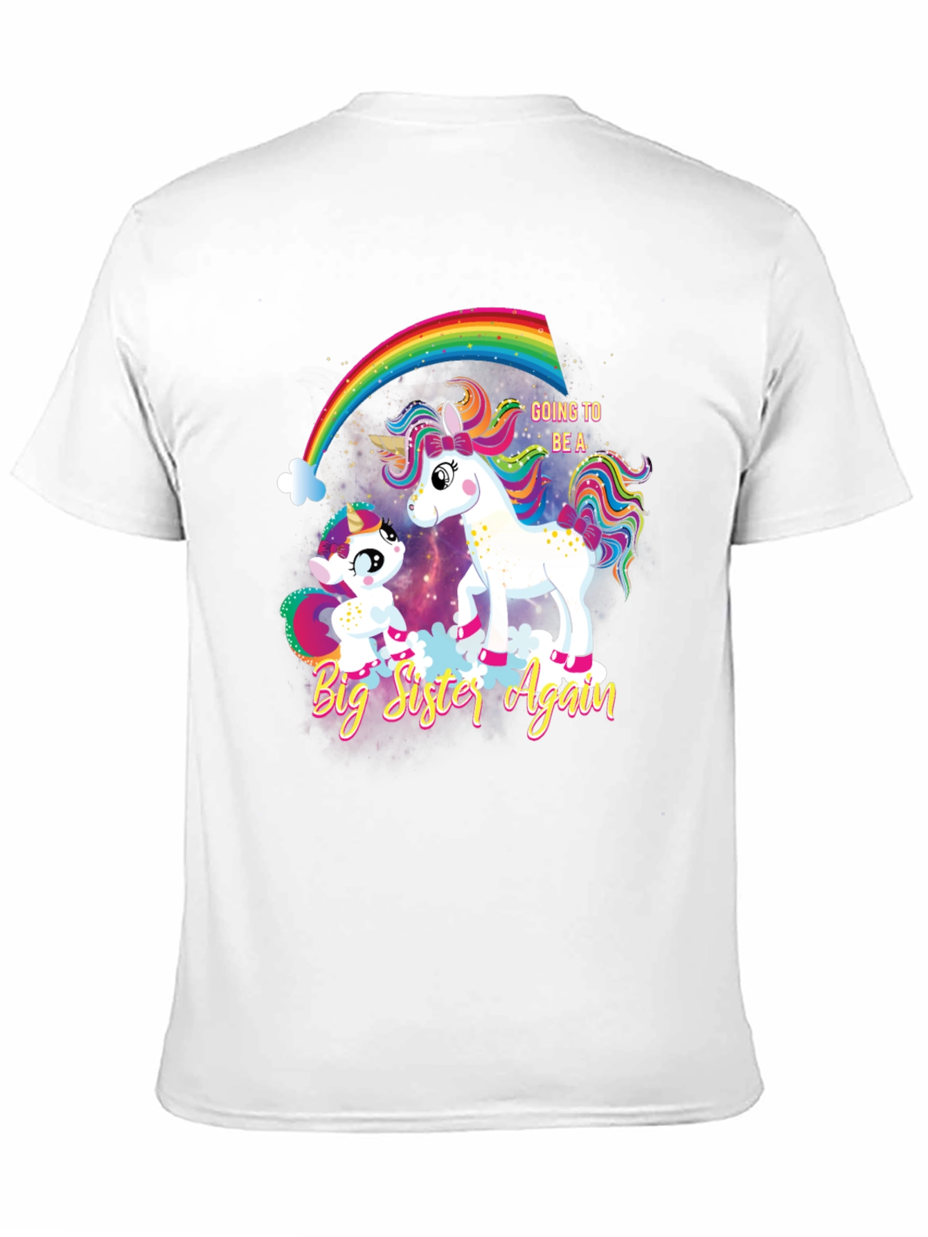 Big Sister Again Unicorn T-Shirt