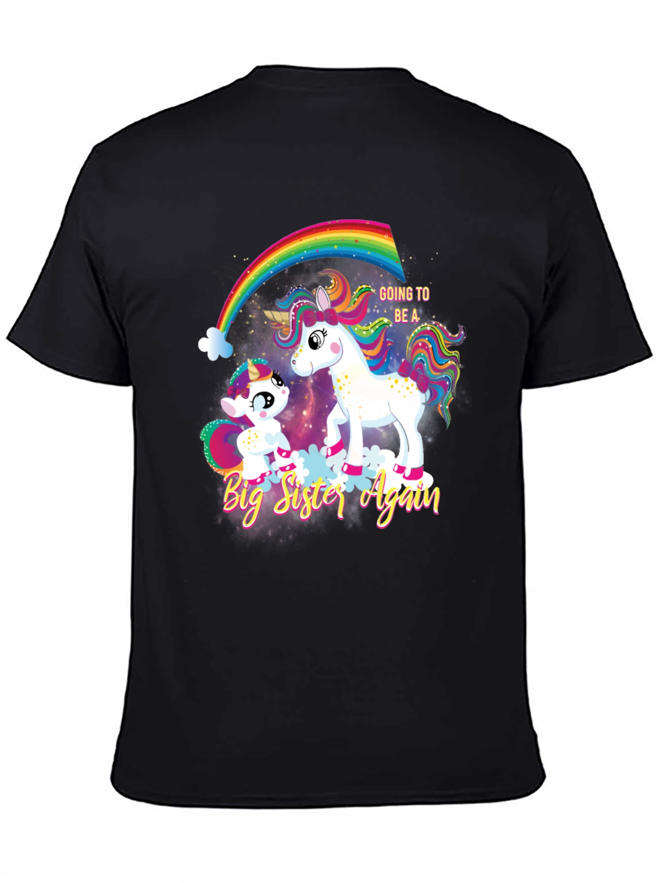 Big Sister Again Unicorn T-Shirt