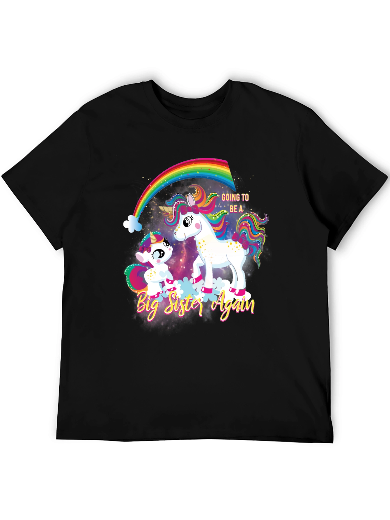 Big Sister Again Unicorn T-Shirt