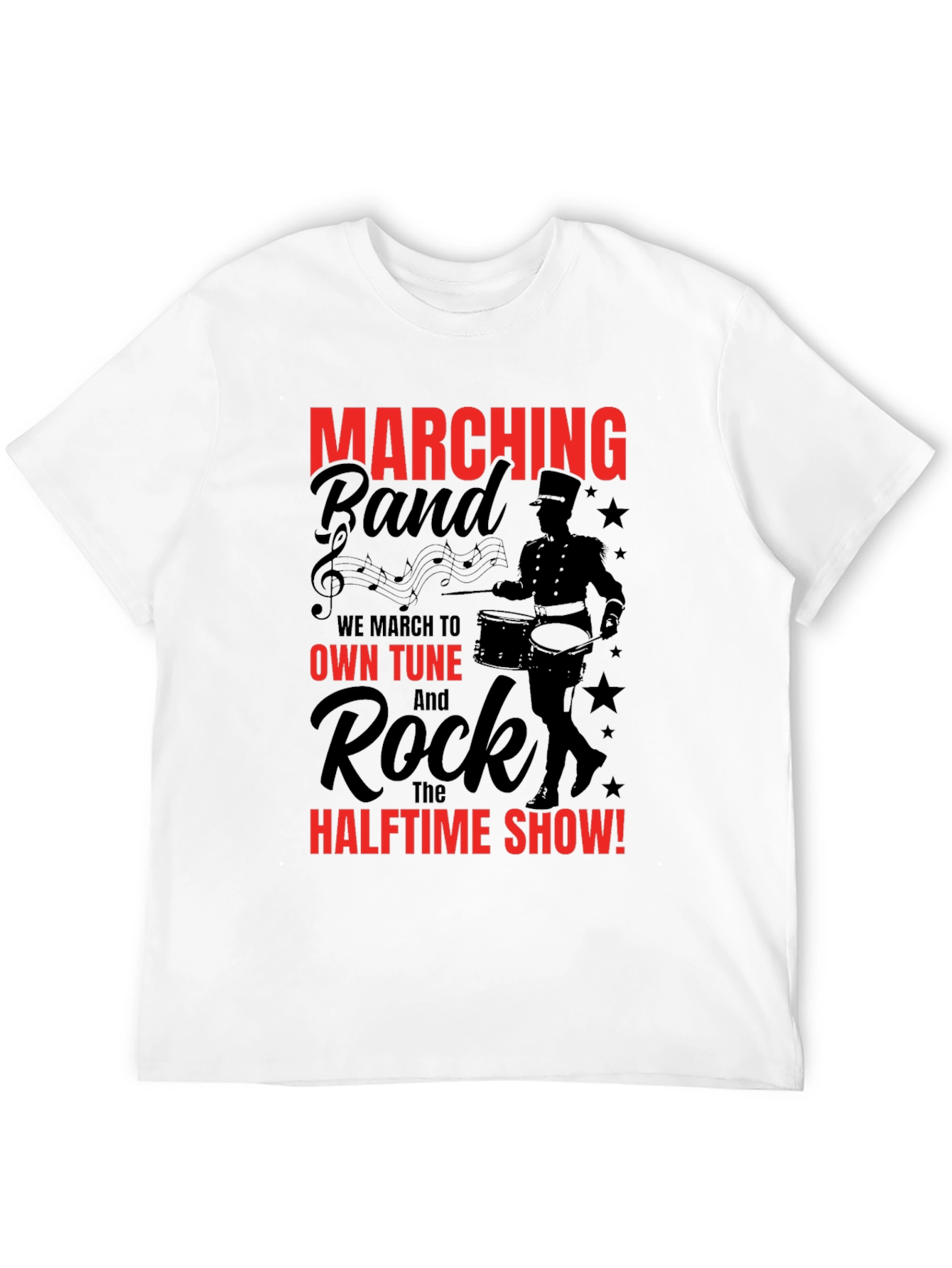 Marching Band T-Shirt - Own Tune & Rock Halftime