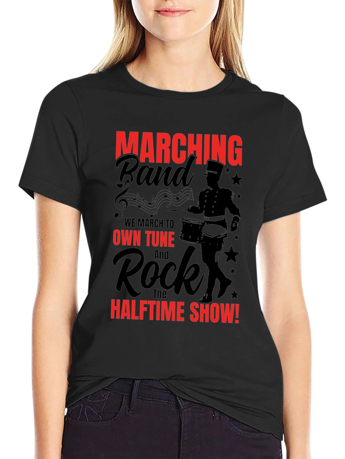 Marching Band T-Shirt - Own Tune & Rock Halftime