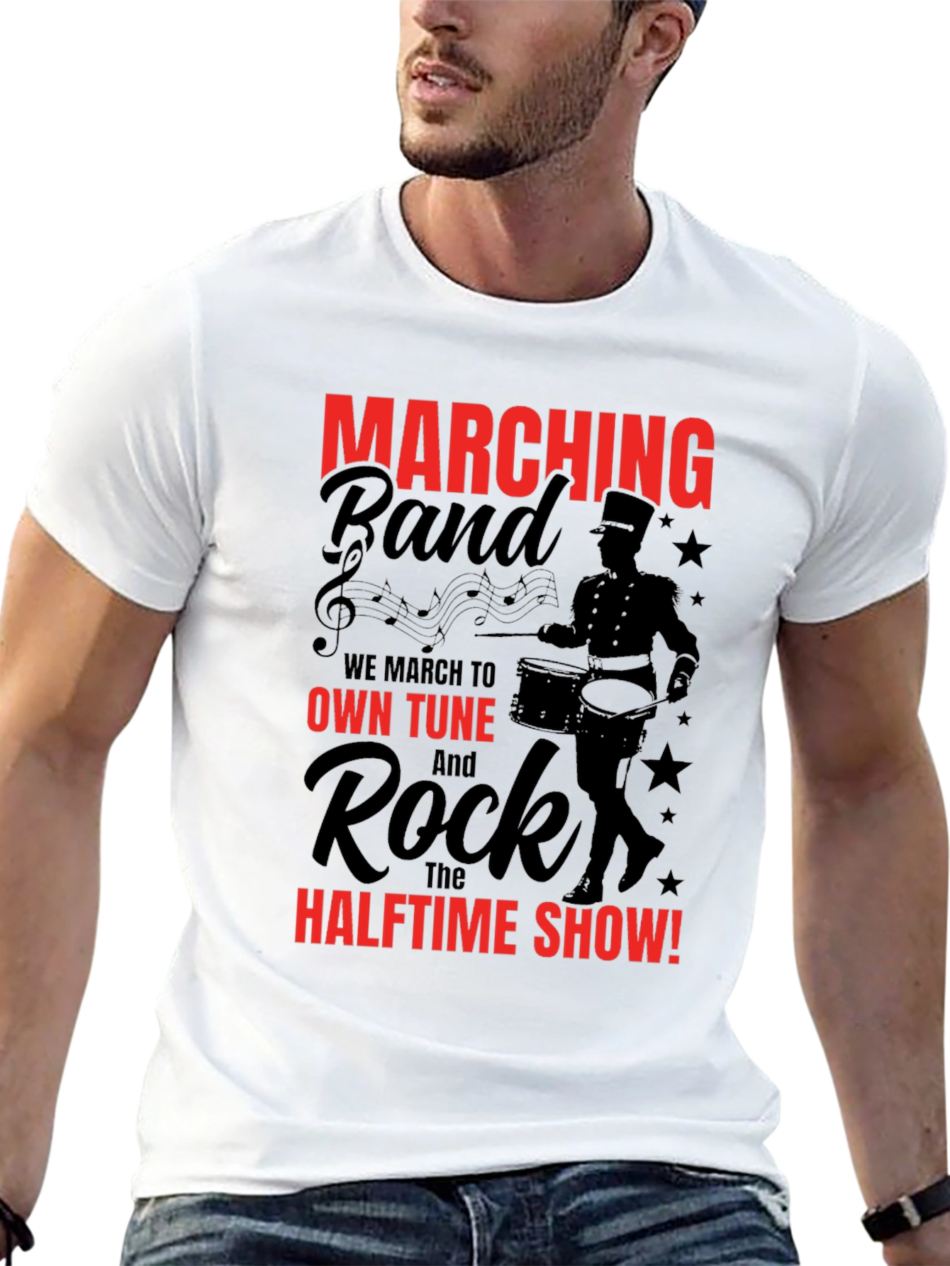 Marching Band T-Shirt - Own Tune & Rock Halftime