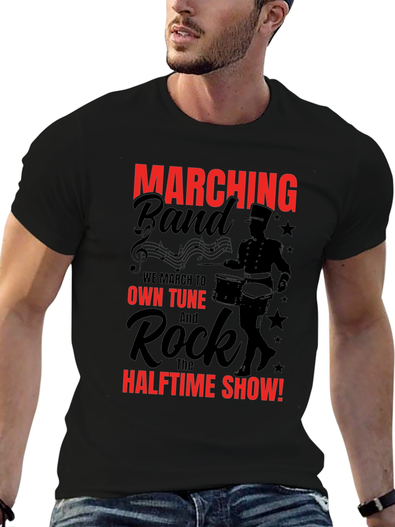 Marching Band T-Shirt - Own Tune & Rock Halftime