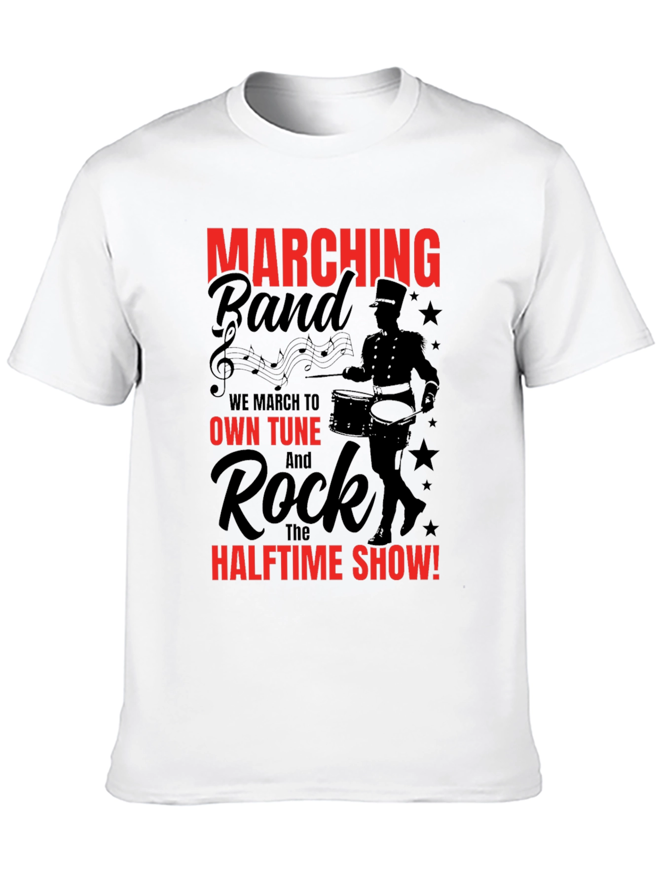 Marching Band T-Shirt - Own Tune & Rock Halftime