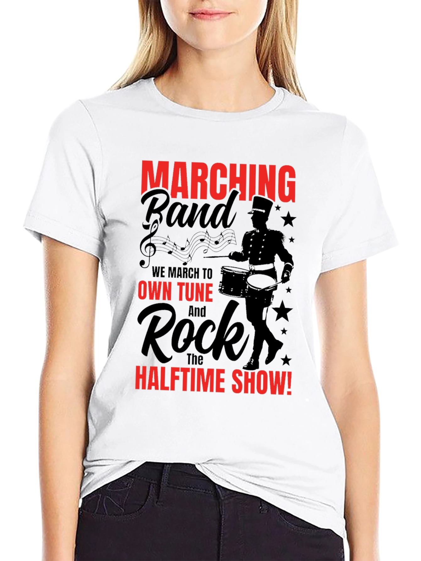 Marching Band T-Shirt - Own Tune & Rock Halftime