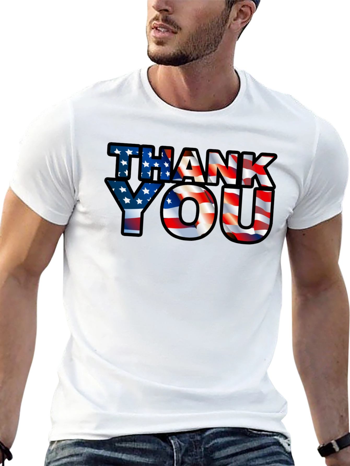 Patriotic Thank You T-Shirt
