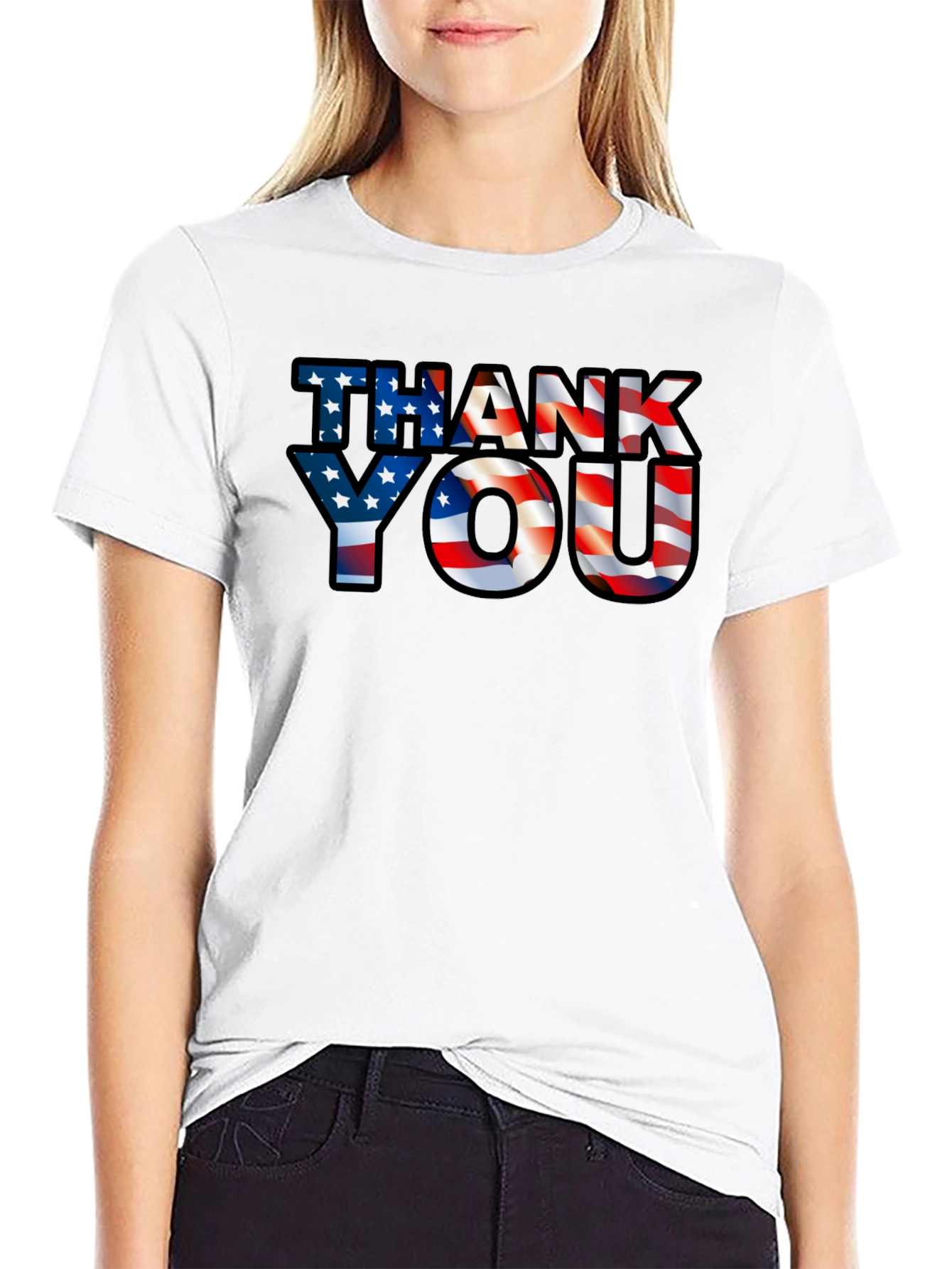 Patriotic Thank You T-Shirt