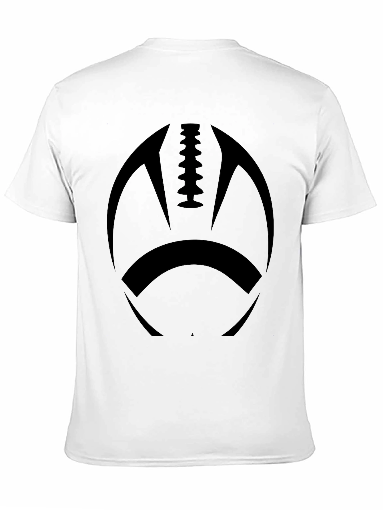 Football Graphic Black Tee