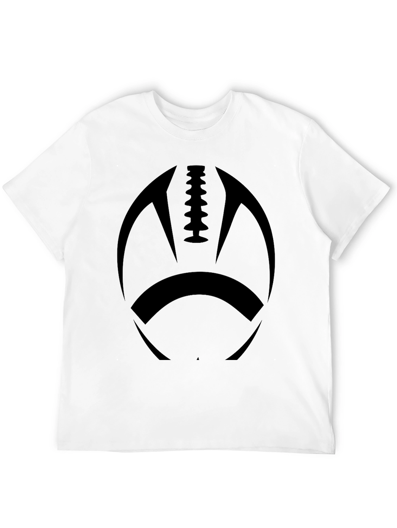 Football Graphic Black Tee