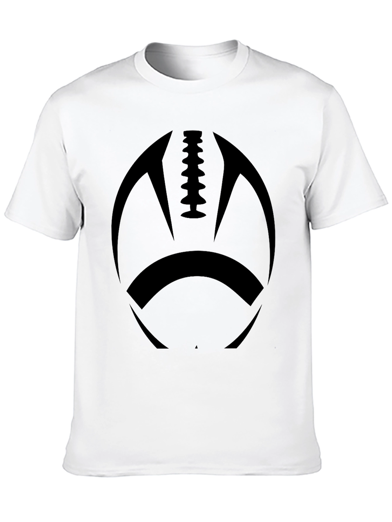 Football Graphic Black Tee