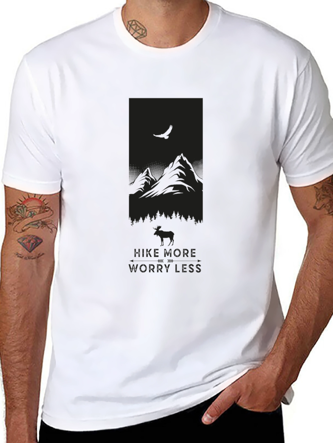 Hike More Worry Less T-Shirt