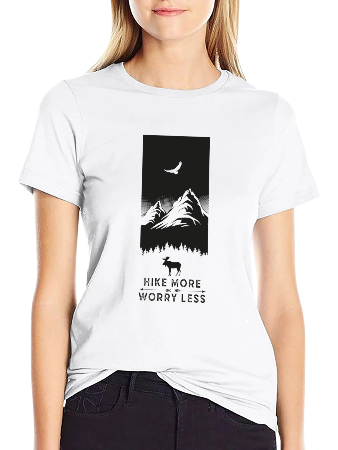 Hike More Worry Less T-Shirt