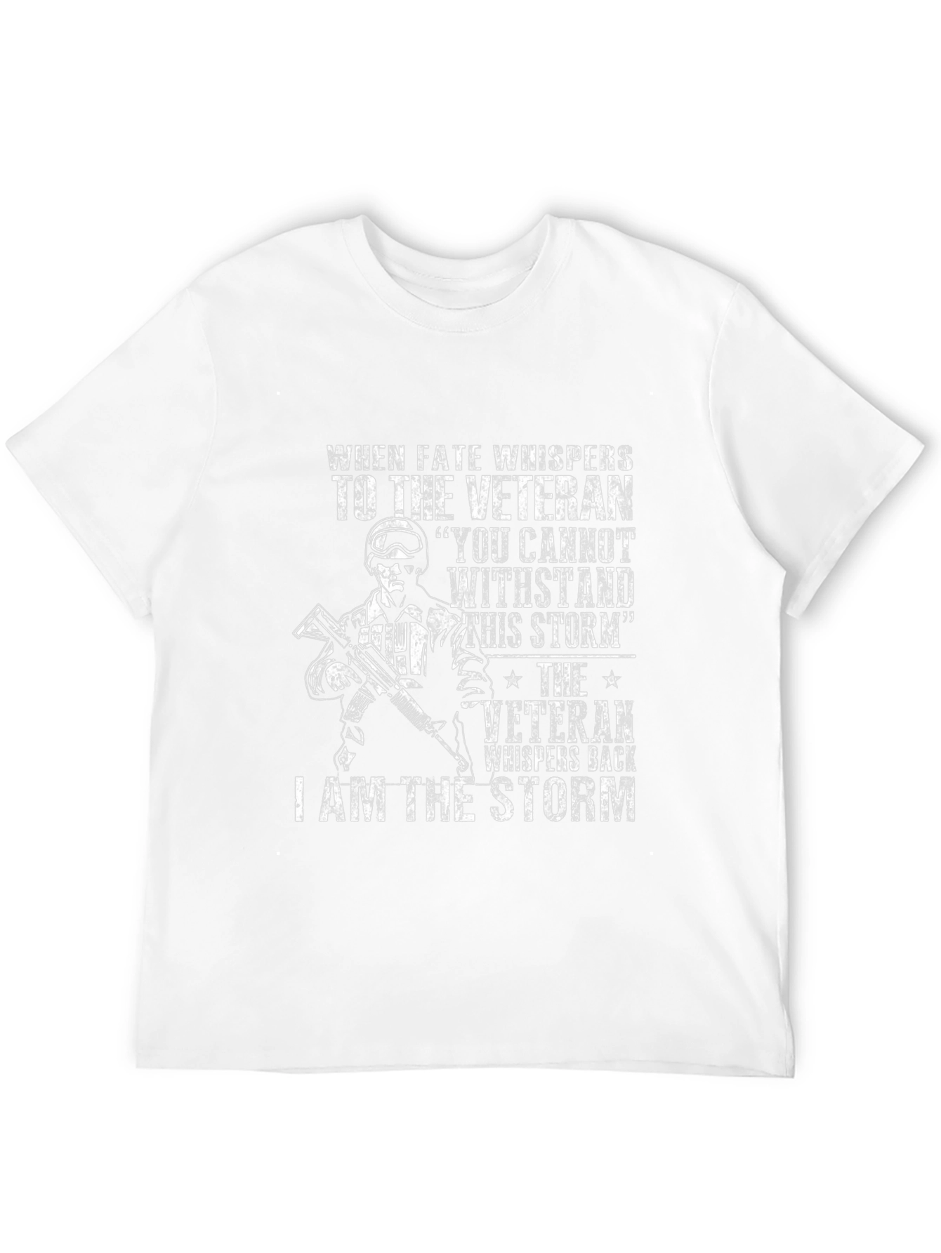 Veteran I am the Storm Graphic T-Shirt