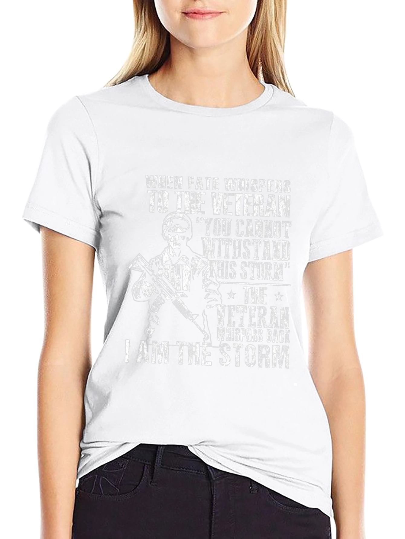 Veteran I am the Storm Graphic T-Shirt