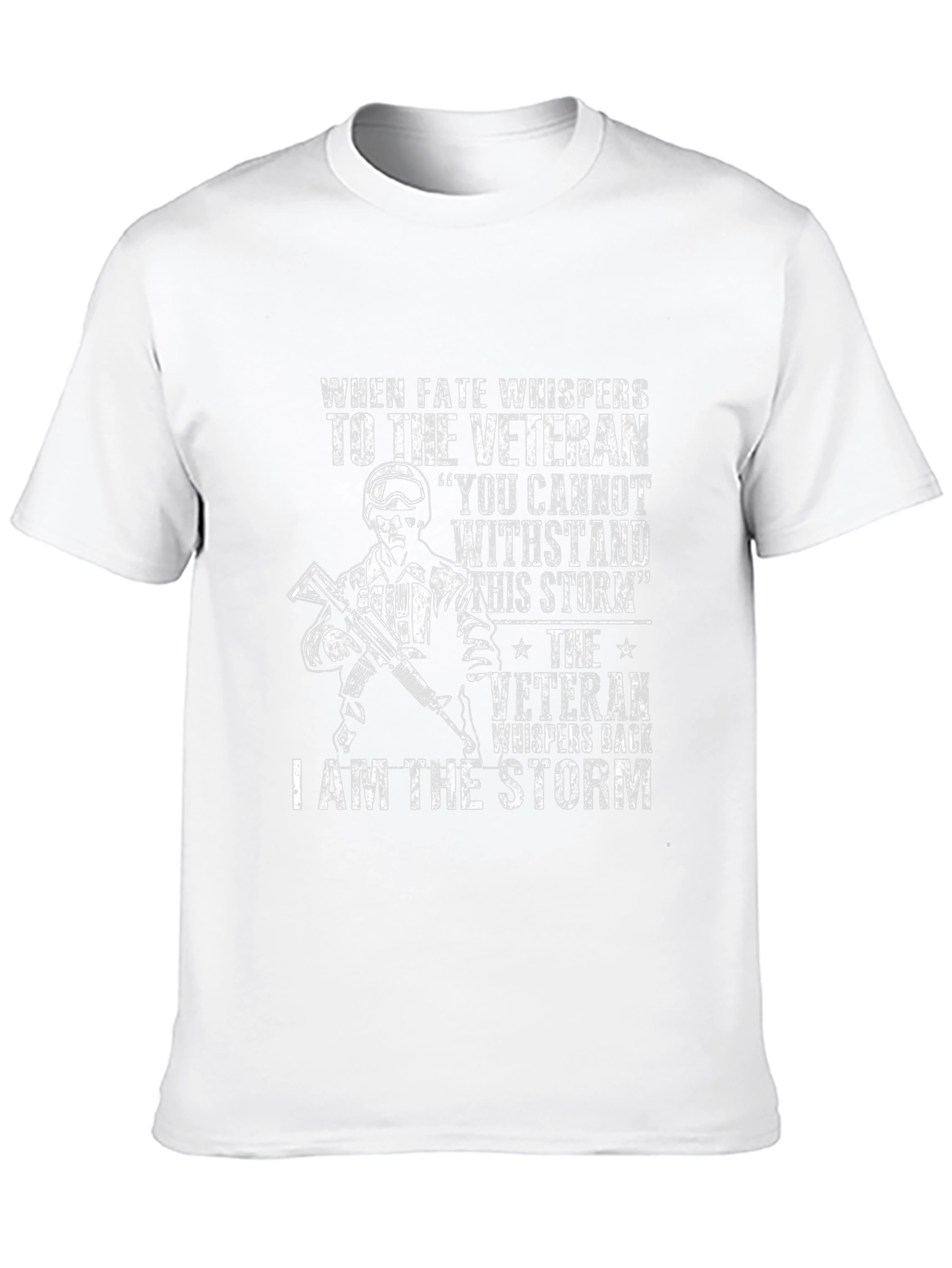 Veteran I am the Storm Graphic T-Shirt