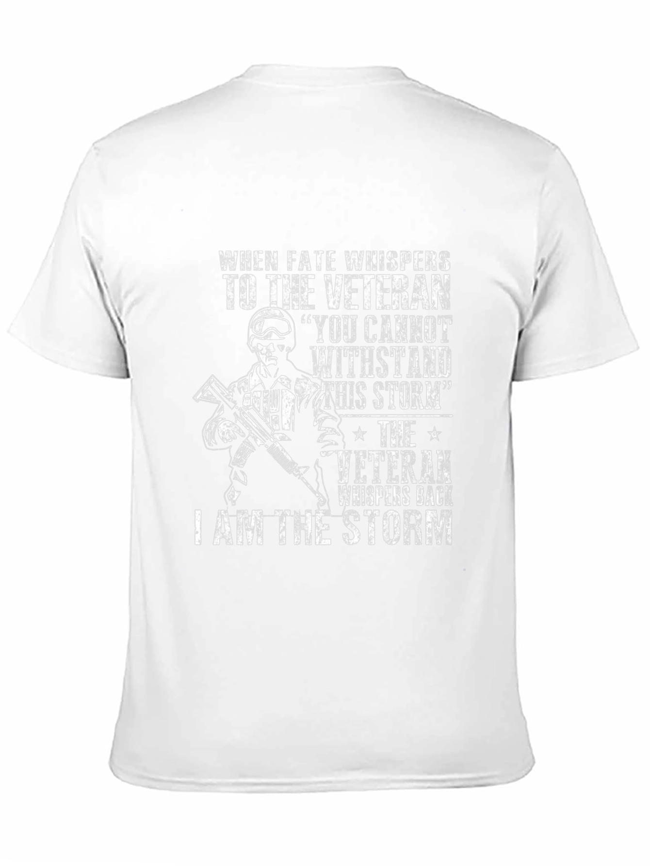 Veteran I am the Storm Graphic T-Shirt