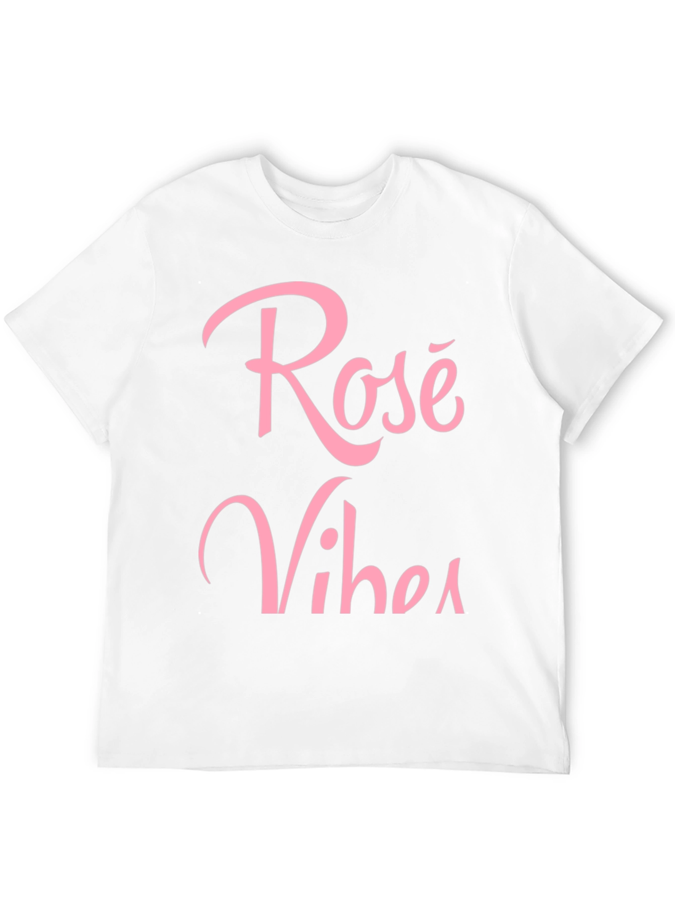 Rosé Vibes Graphic T-Shirt - Stylish Casual Wear