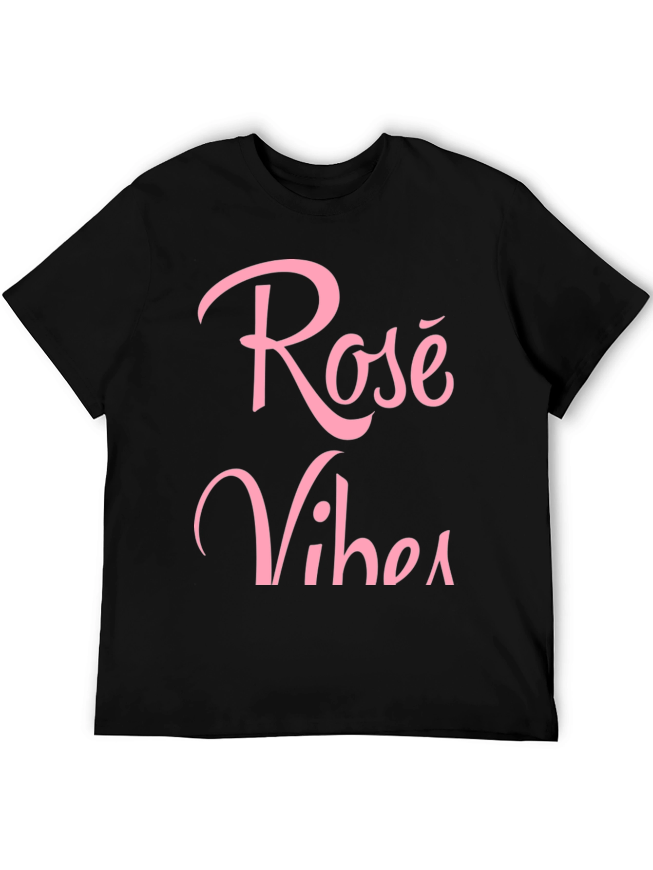 Rosé Vibes Graphic T-Shirt - Stylish Casual Wear