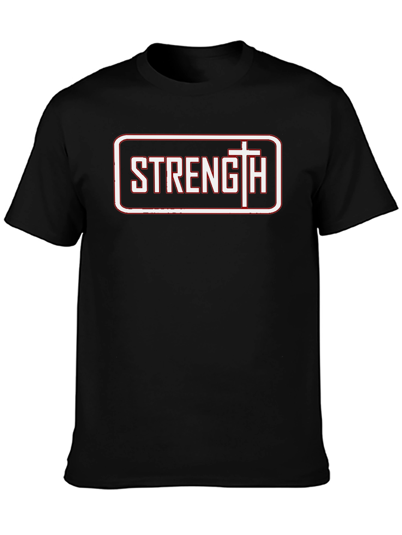 Strength Graphic Tee - Christian Faith T-Shirt