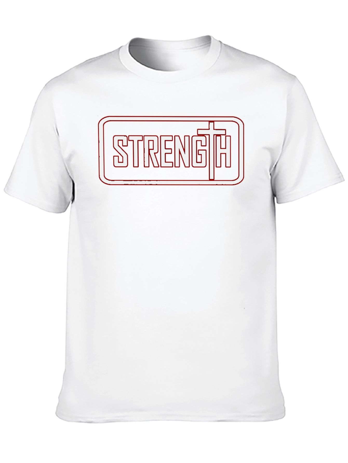 Strength Graphic Tee - Christian Faith T-Shirt