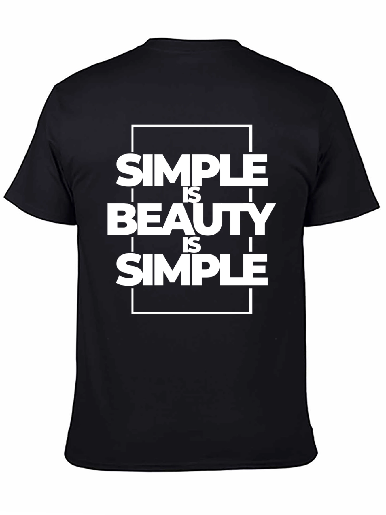 Simple is Beauty is Simple Graphic Tee