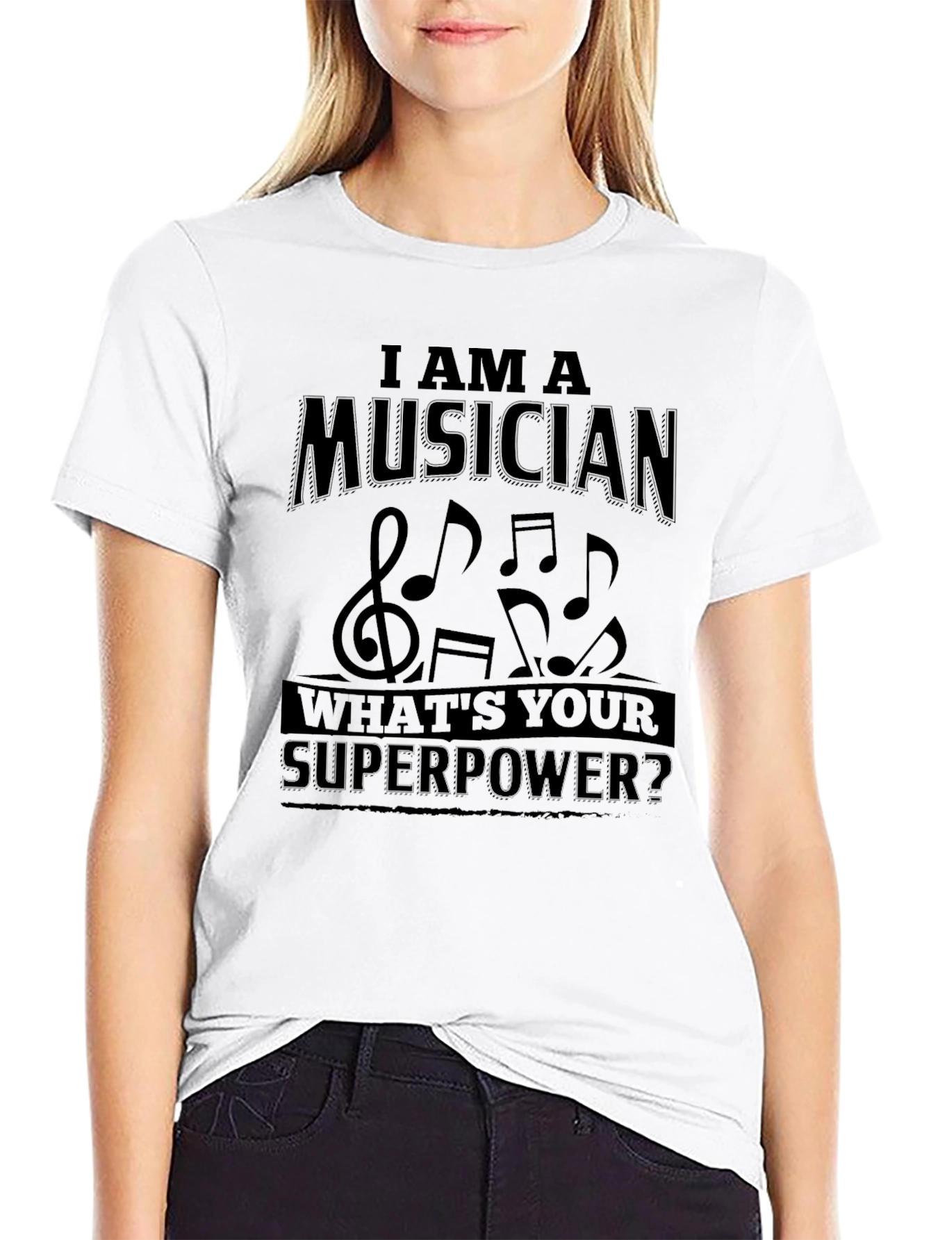 Musician Superpower T-Shirt - Music Lover Tee