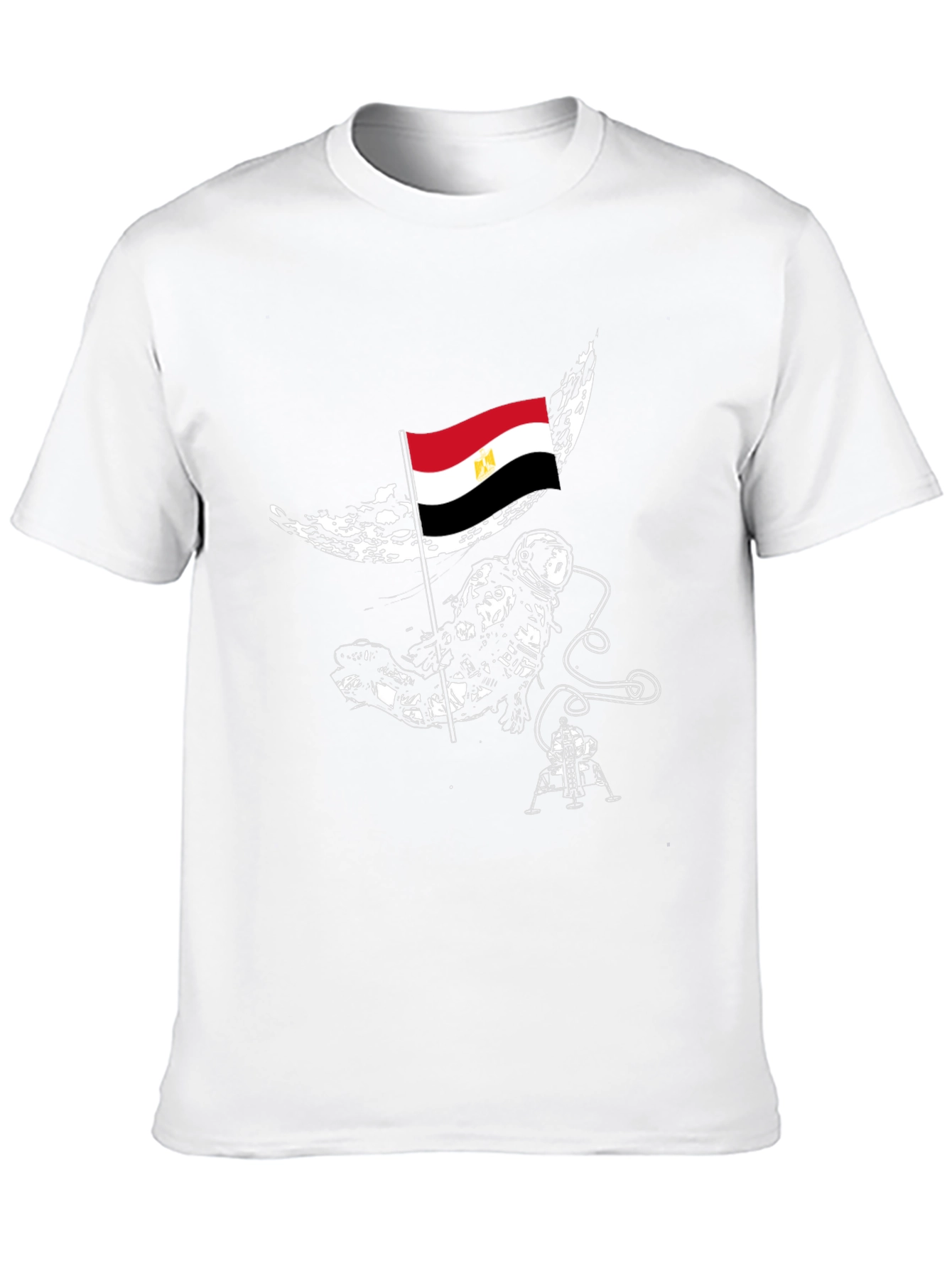 Egyptian Astronaut Moon Landing T-Shirt