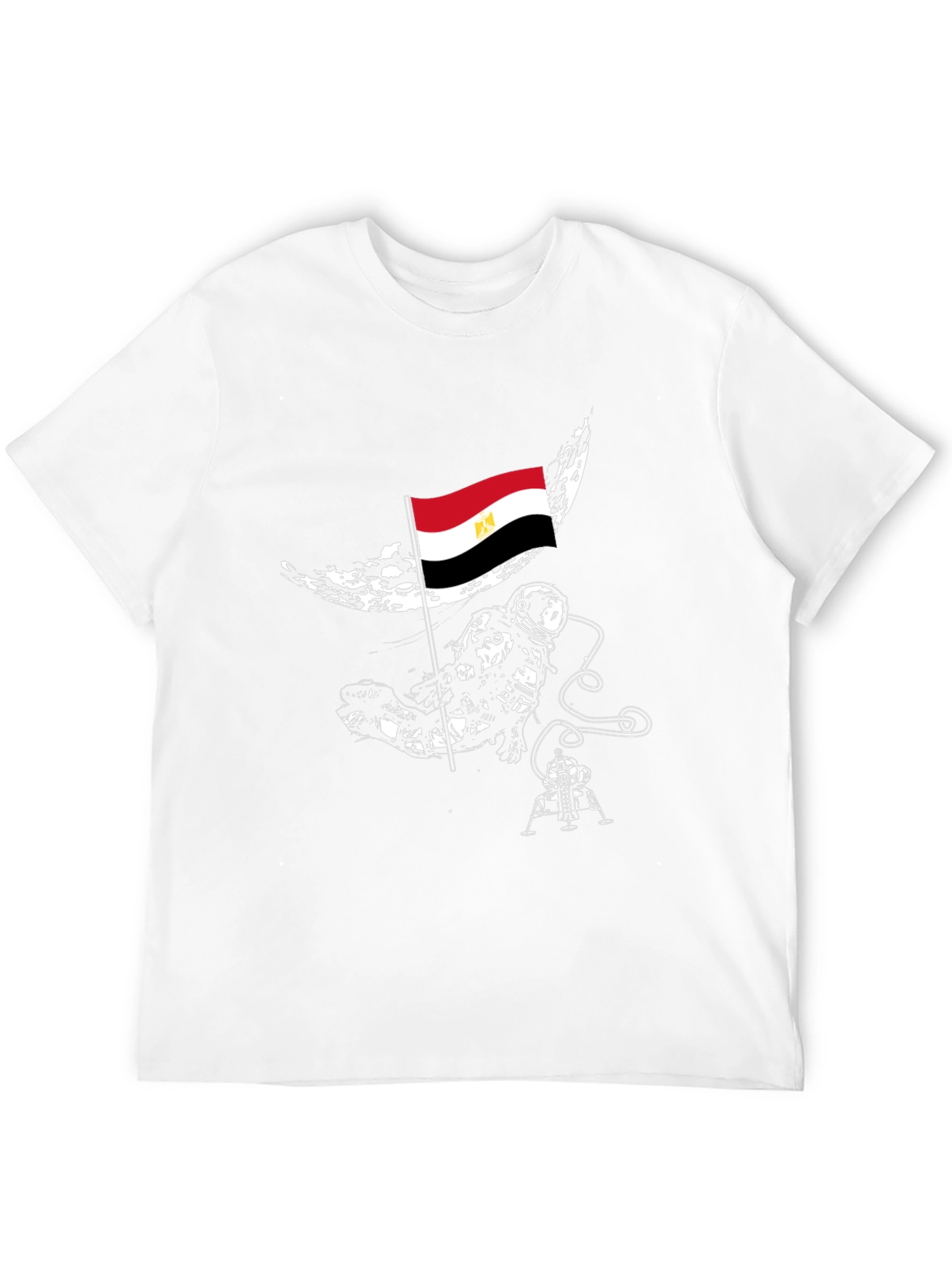 Egyptian Astronaut Moon Landing T-Shirt