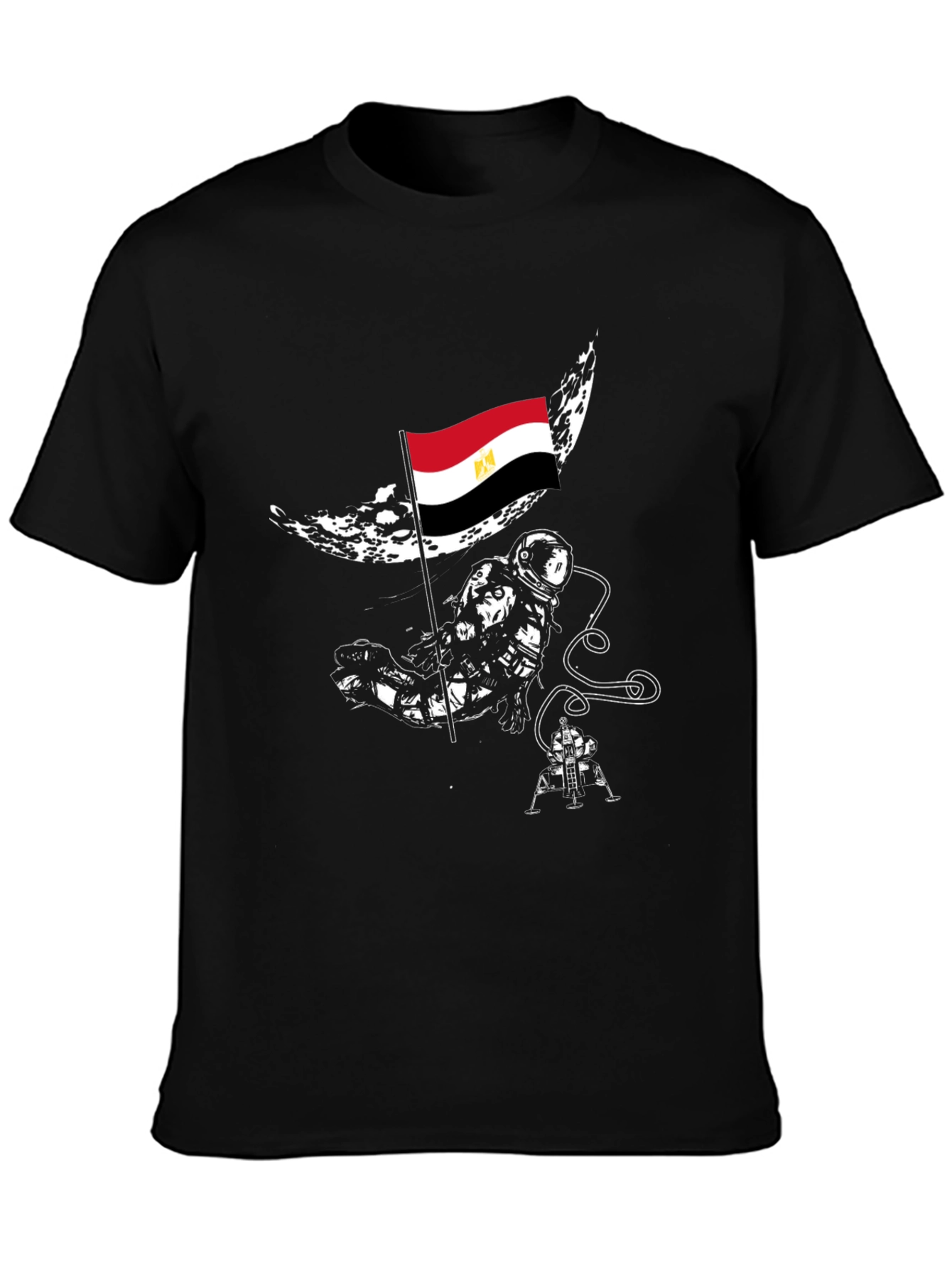 Egyptian Astronaut Moon Landing T-Shirt