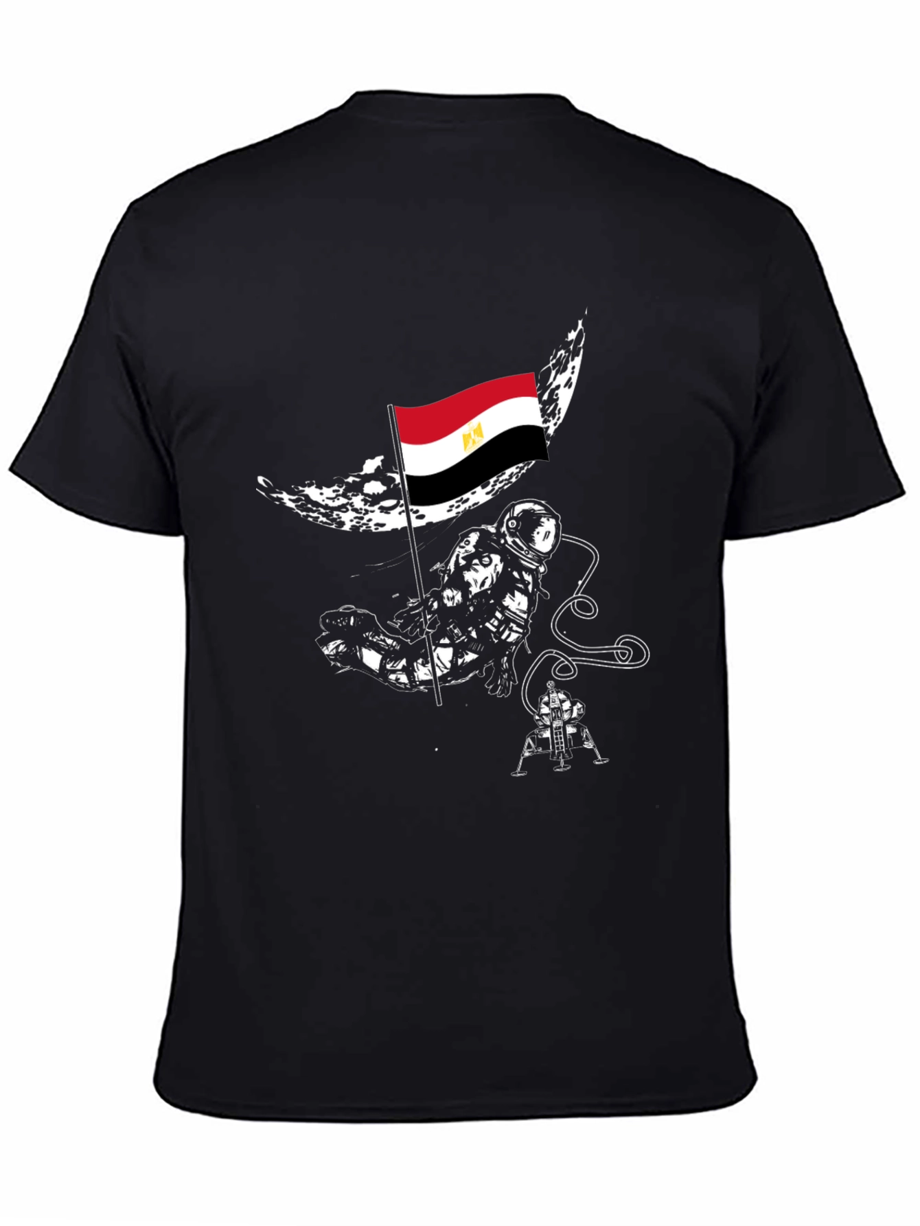 Egyptian Astronaut Moon Landing T-Shirt