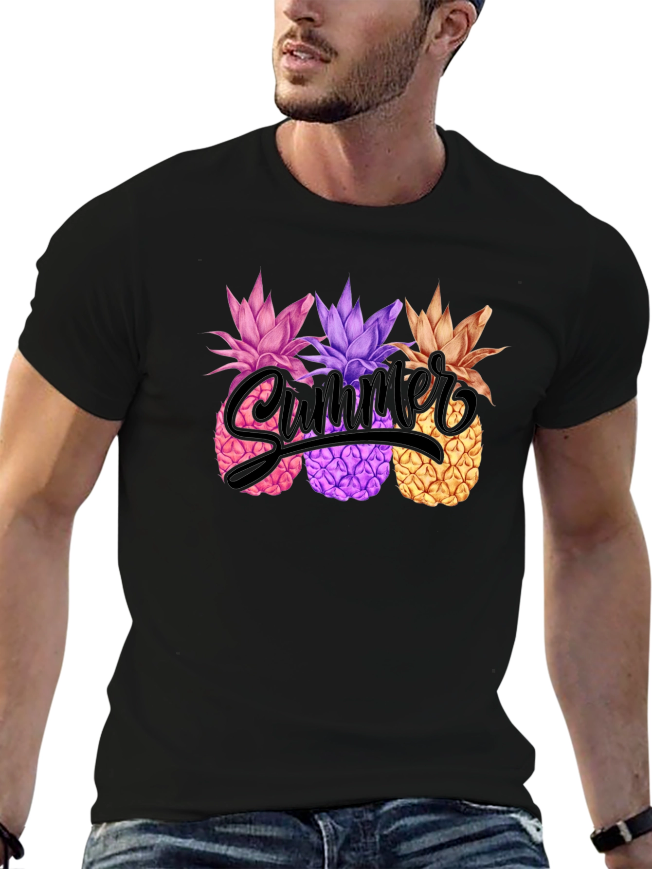 Summer Pineapple Graphic Tee