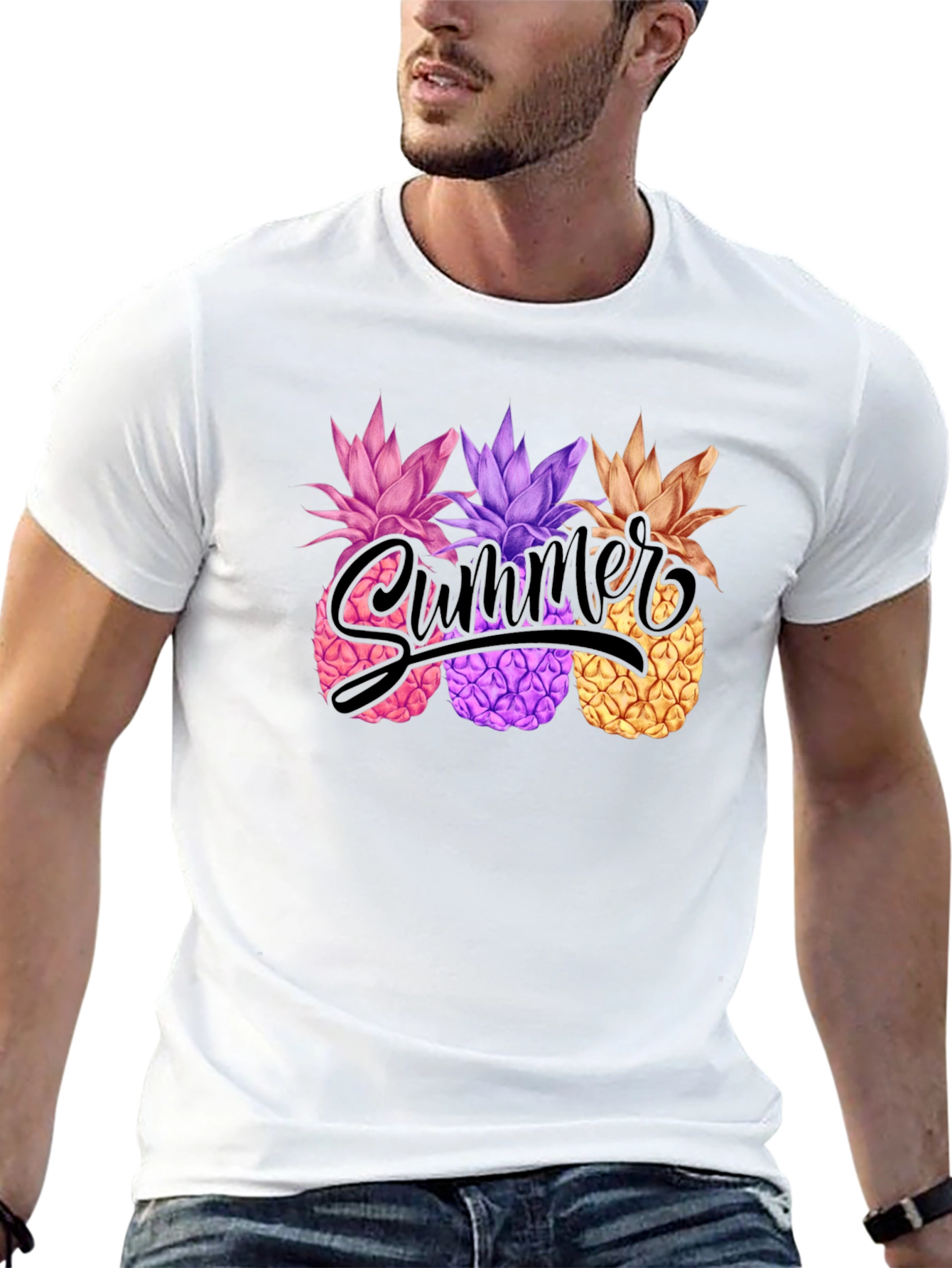 Summer Pineapple Graphic Tee