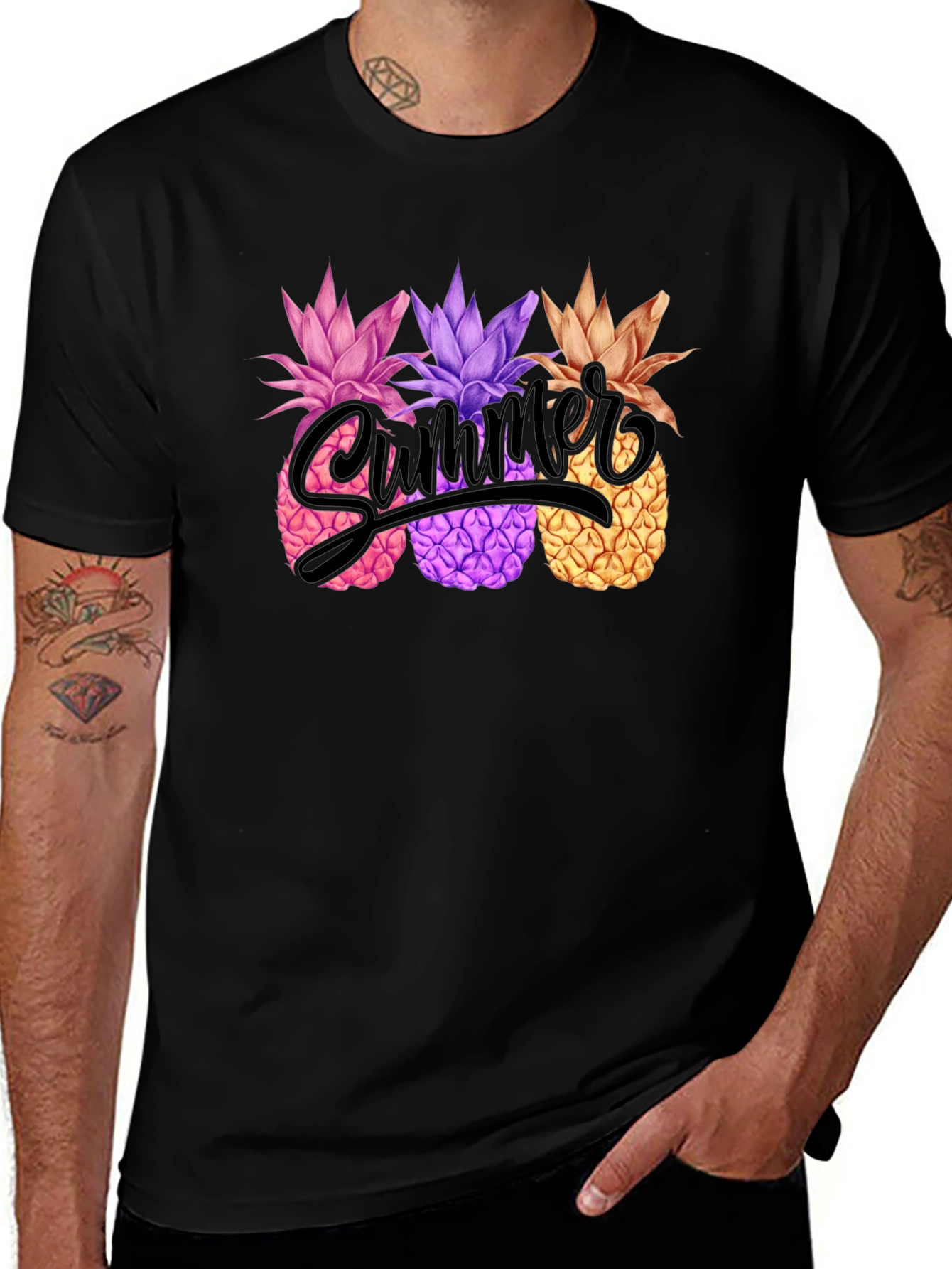 Summer Pineapple Graphic Tee