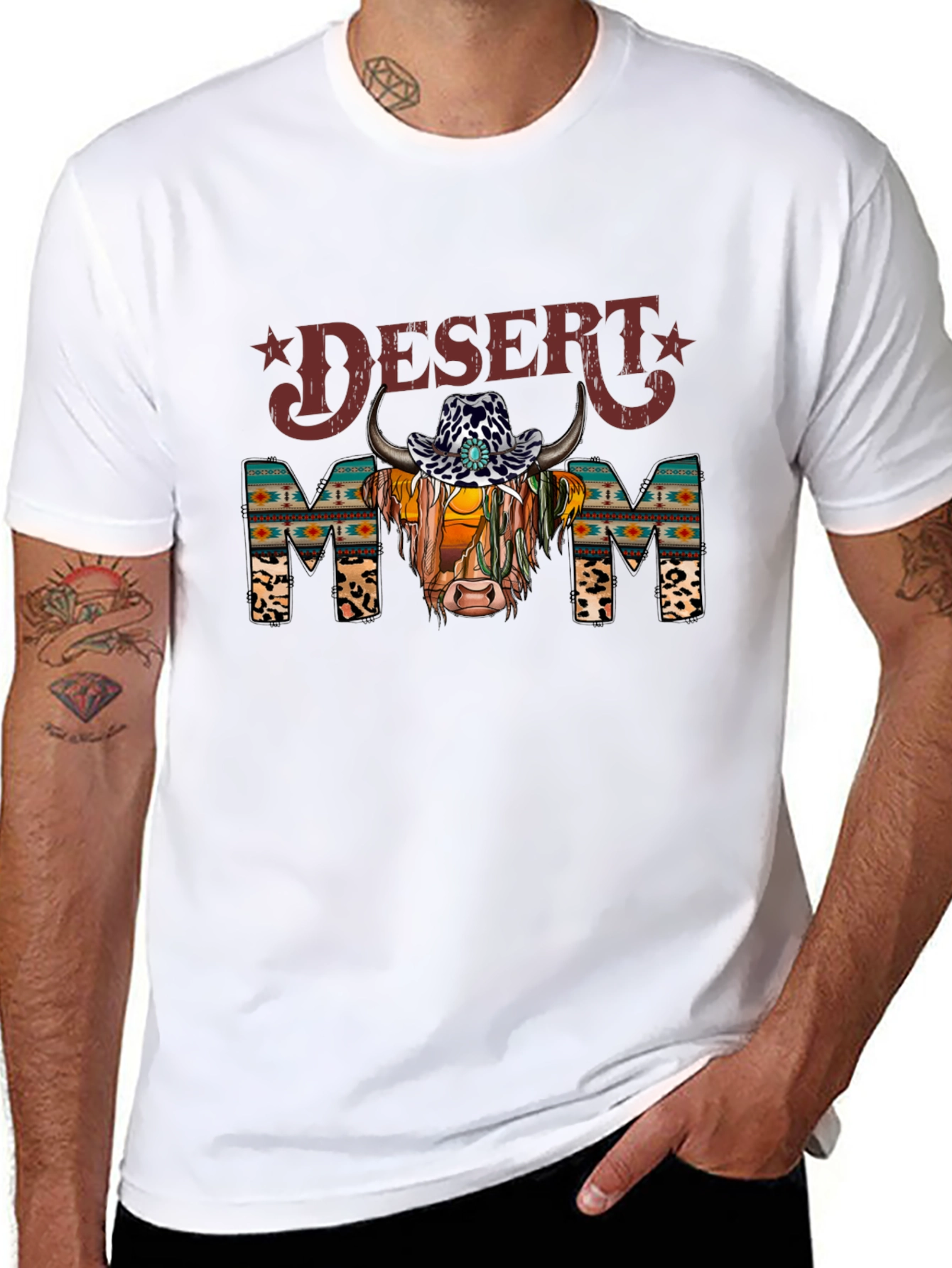 Desert Mom Graphic Tee - Western Style
