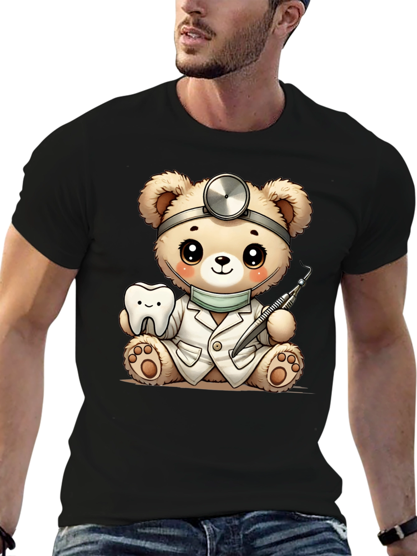 Cute Dentist Bear T-Shirt