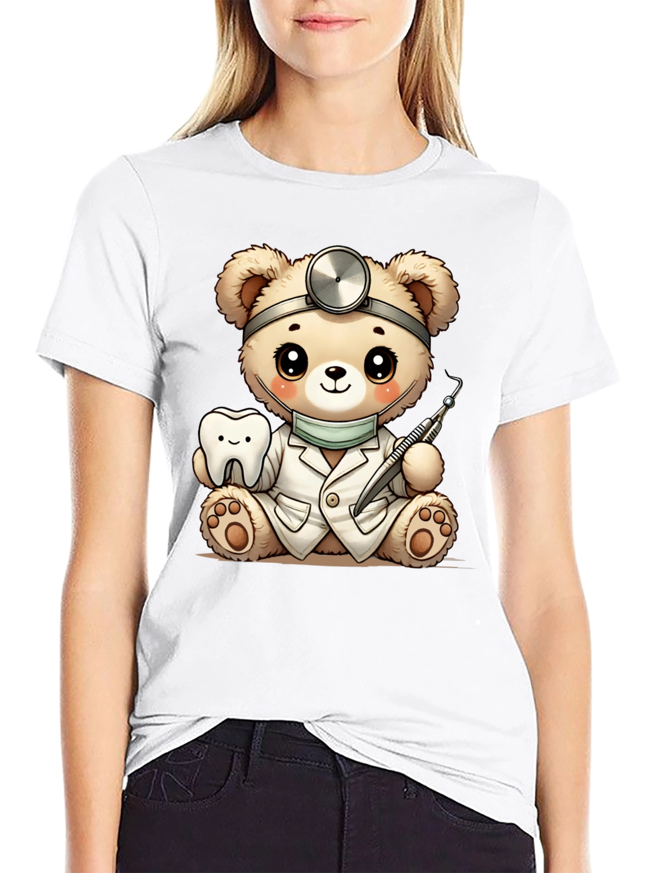 Cute Dentist Bear T-Shirt