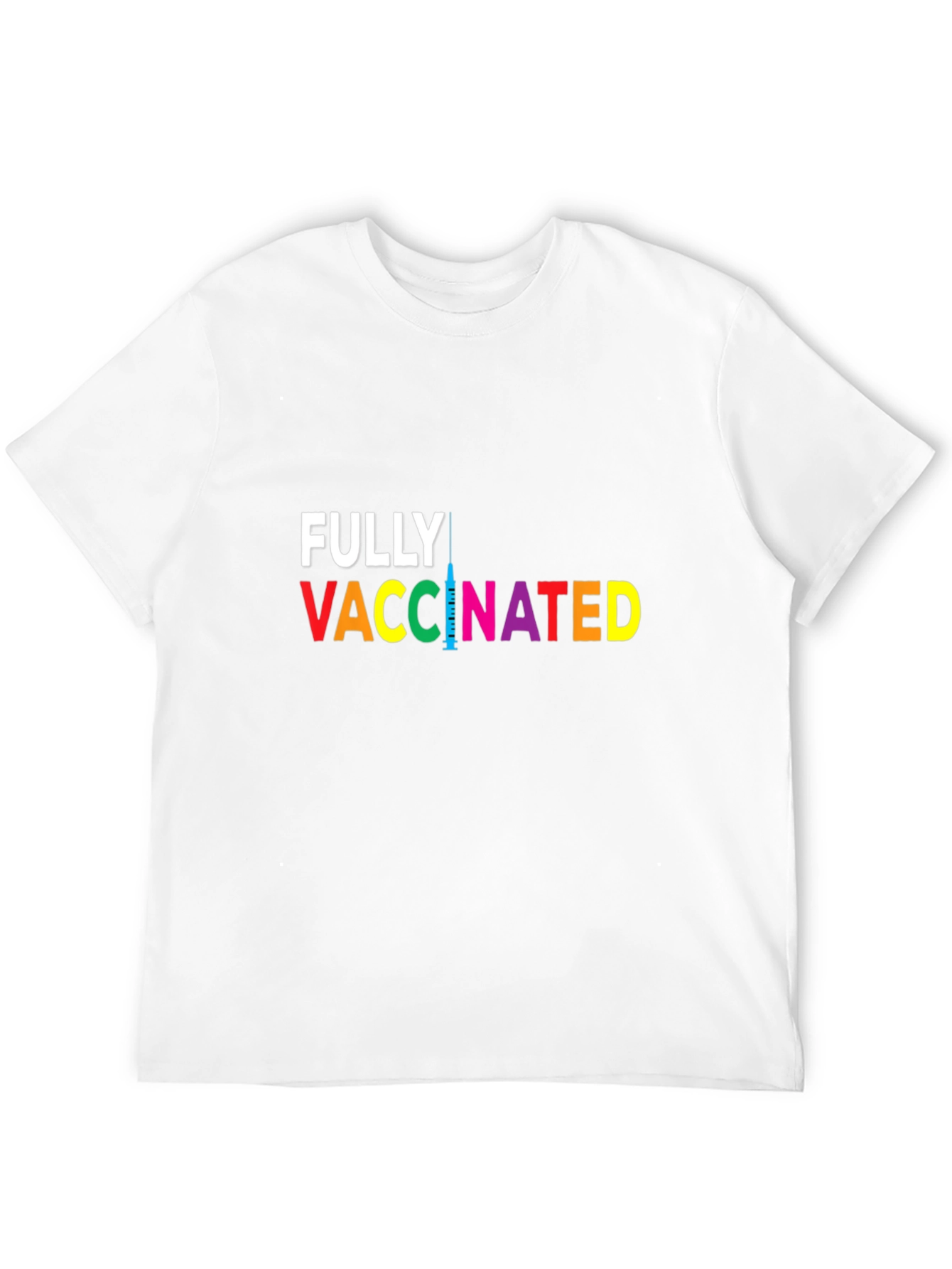 Fully Vaccinated Graphic Tee - Black