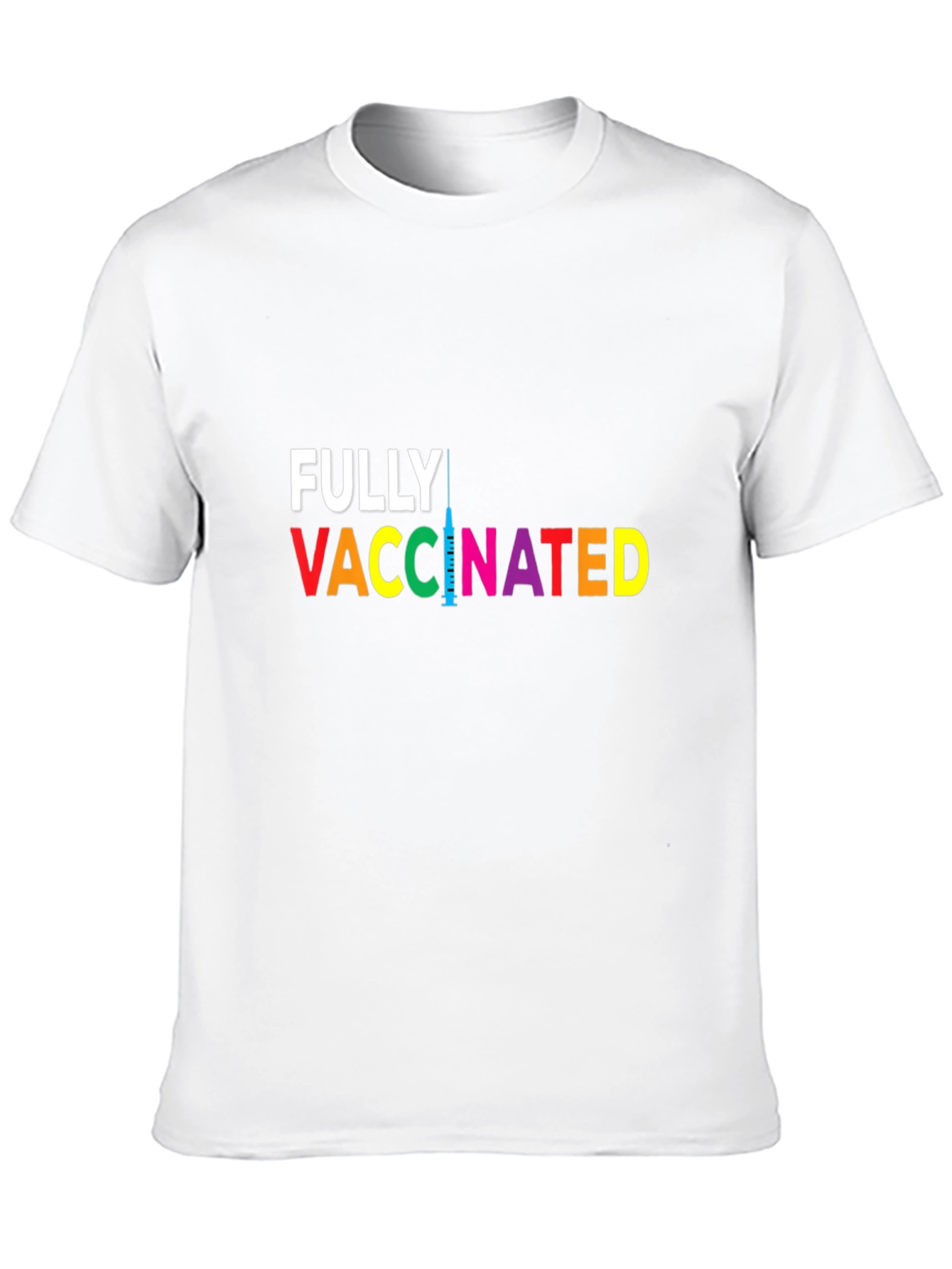 Fully Vaccinated Graphic Tee - Black