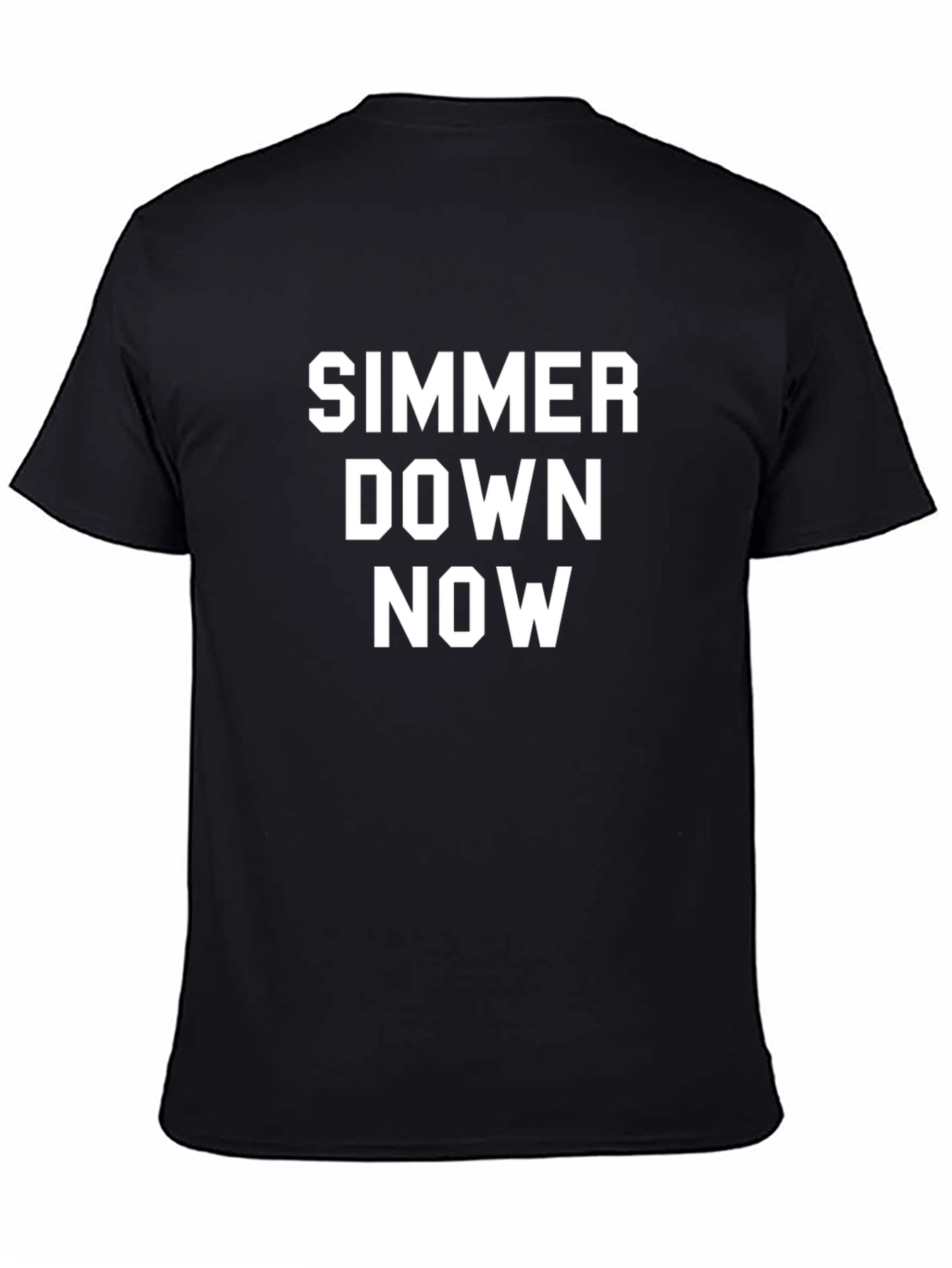 Simmer Down Now Graphic Tee - Bold Statement T-Shirt