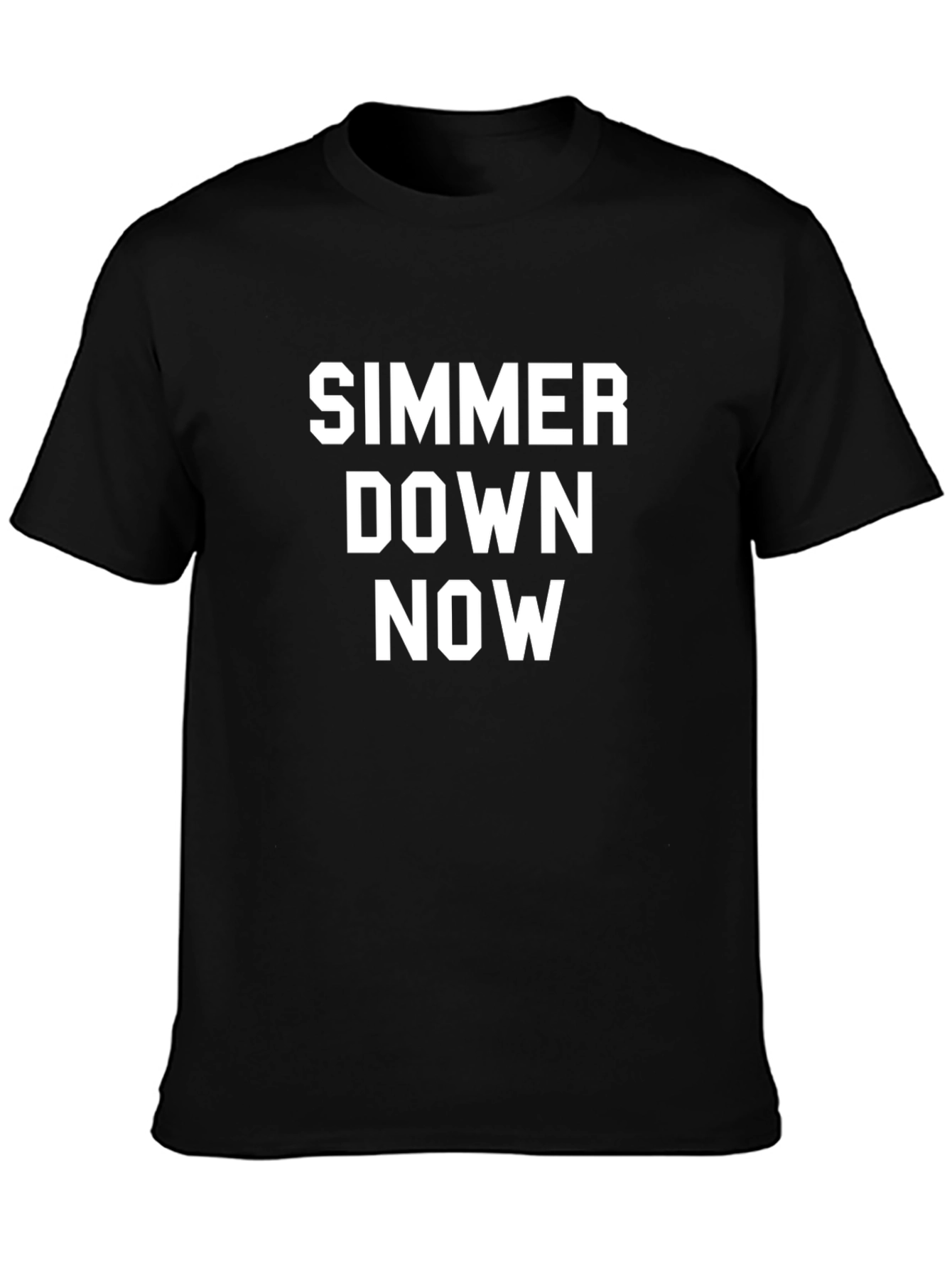 Simmer Down Now Graphic Tee - Bold Statement T-Shirt