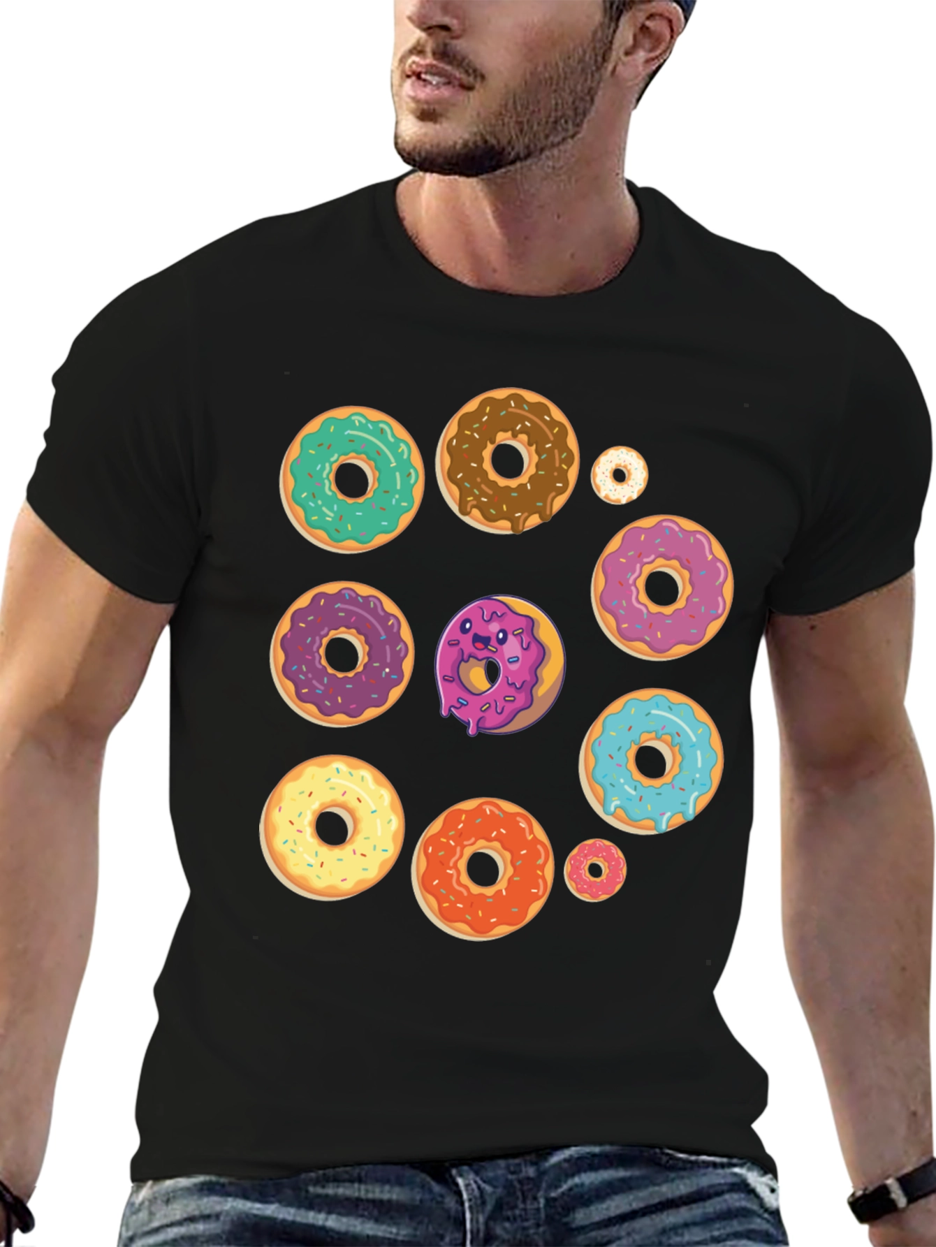 Donut Graphic Tee - Sweet Treat Fashion