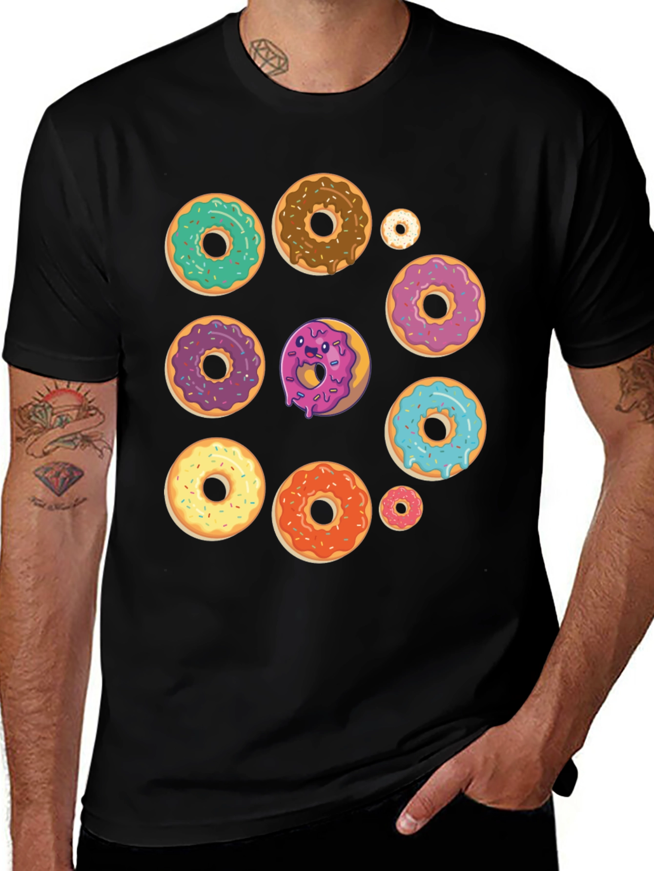 Donut Graphic Tee - Sweet Treat Fashion