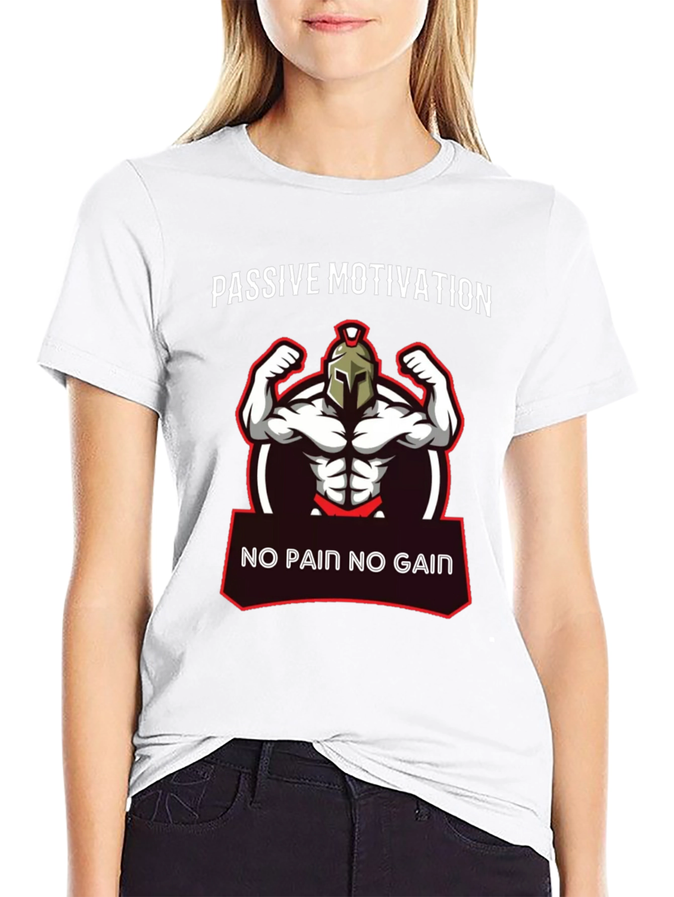 Passive Motivation Gym Spartan T-Shirt